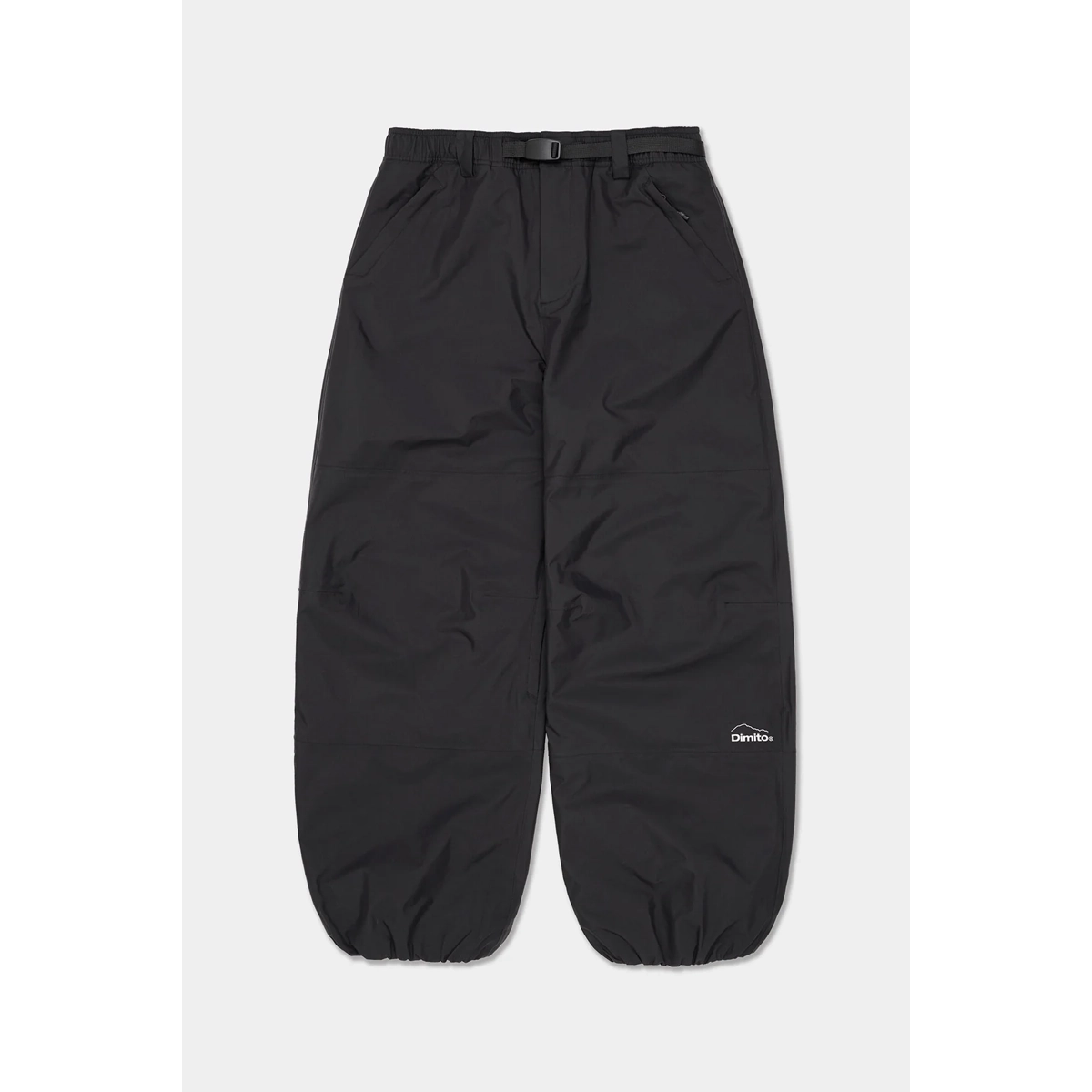 Air Vent Banded Pants Dimito Air Vent Banded Pants Black