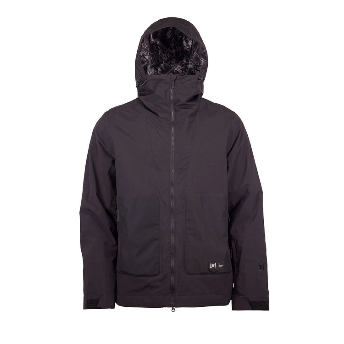 Ventura Jacket Herrenjacke, Regenjacke, Hoodie, Frontreißverschluss, Taschentaschen, Hooded jacket, Zip front, Puffer style, Two large pockets, Dark purple