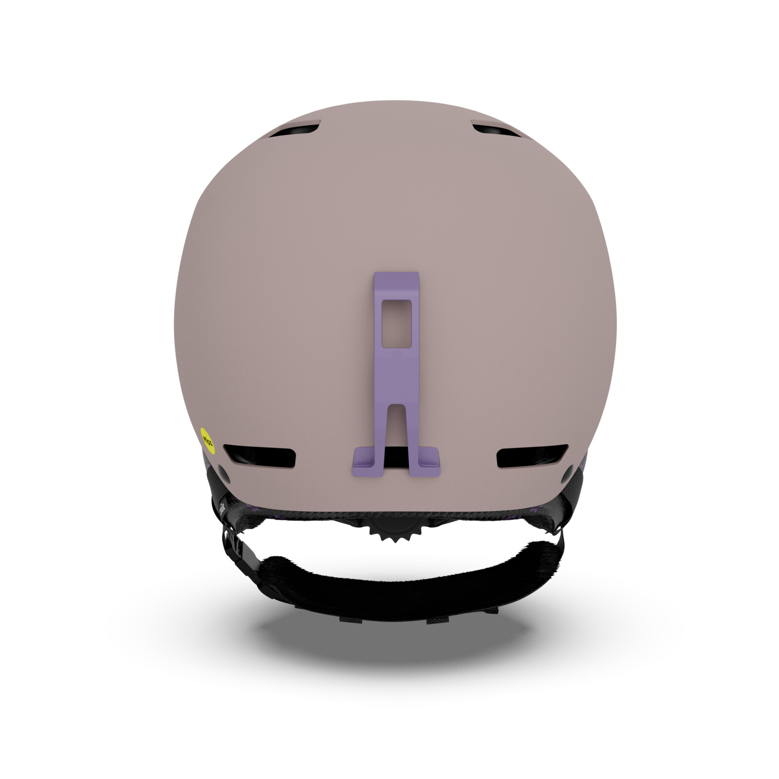casque, mauve, sangle violette, sangle réglable