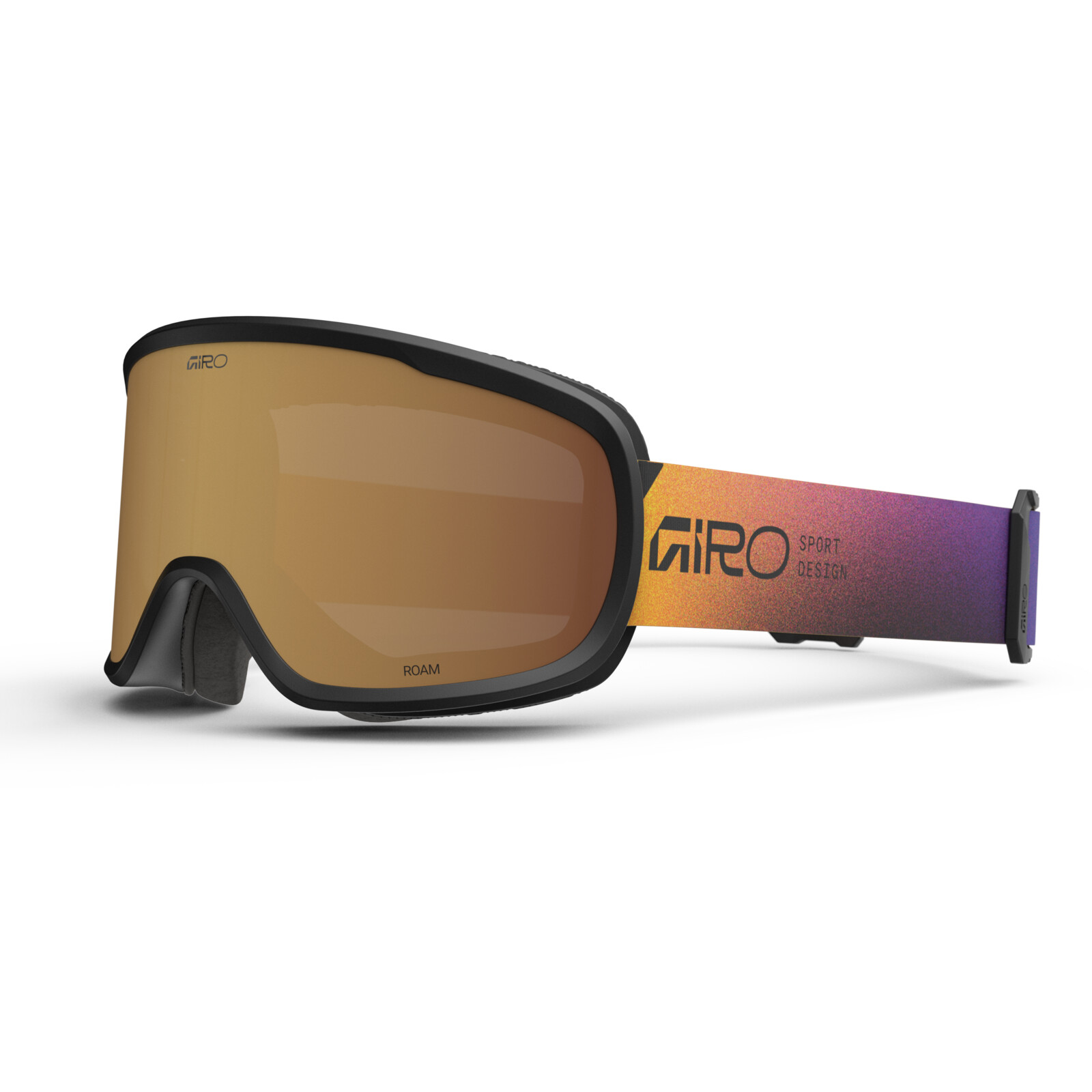 W Roam Flash Goggle Lunettes de ski, verres orange, motif de la sangle, design Roam
