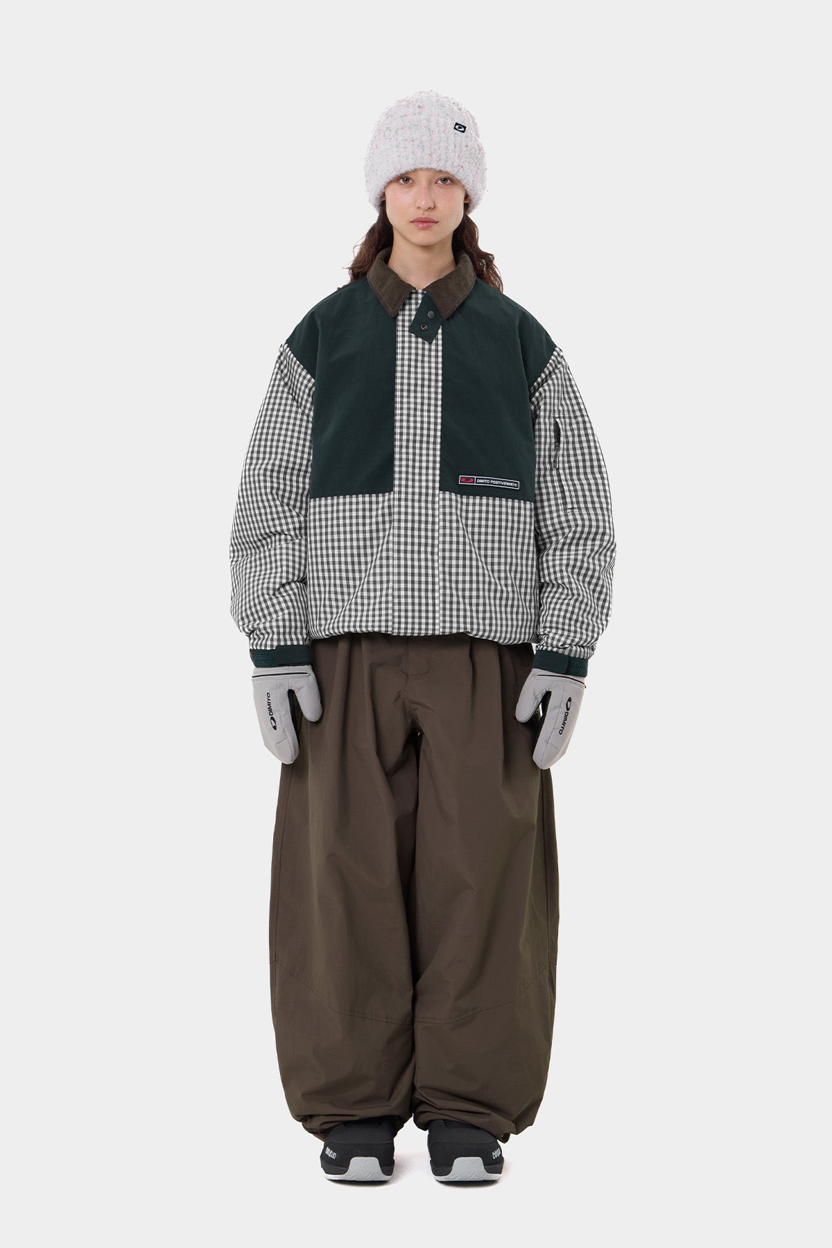 Dimito Air Force Banded Pants Deep Brown, vue 9