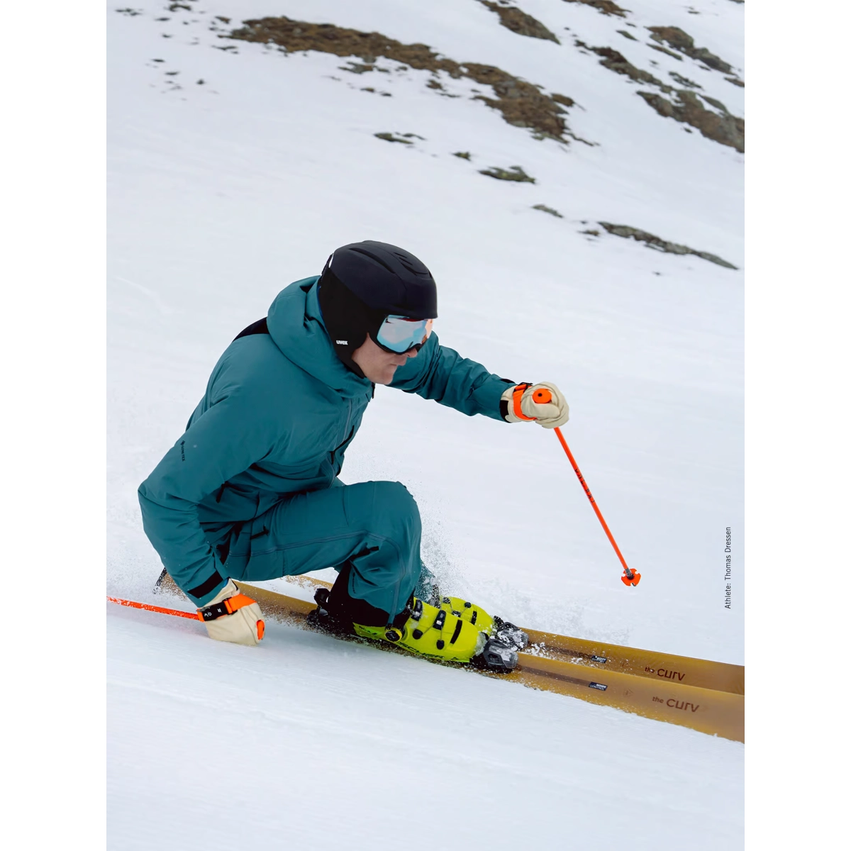 Skis, ski, neige, équipement de ski, bâtons