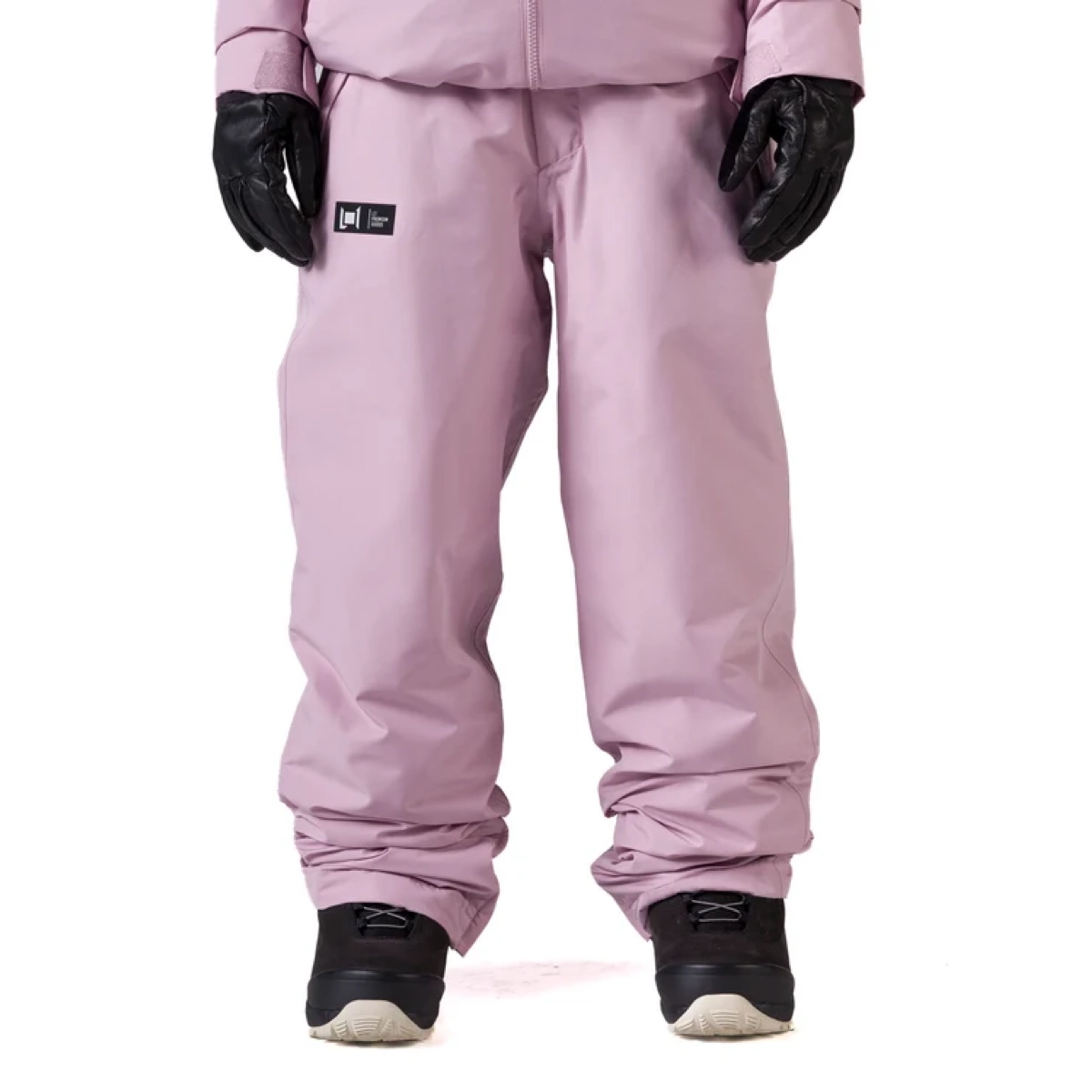Schneehose, Hose, Winter, Flieder, Handschuhe, Schneehose, Skihose, regenfest, rosé-farben, Winterbekleidung