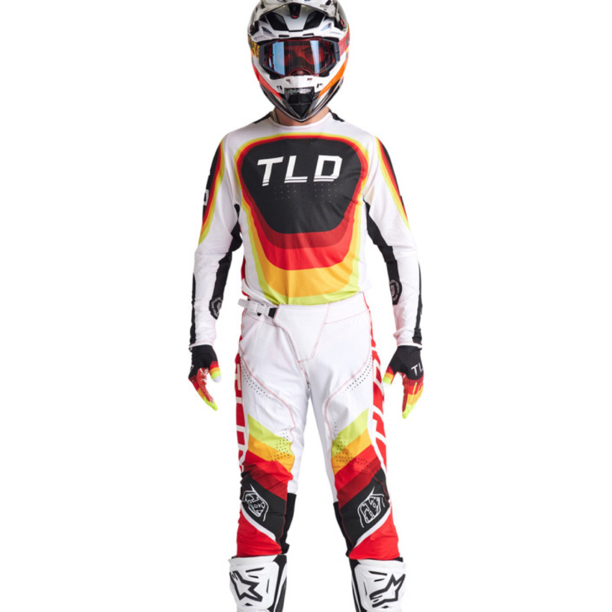 SE ULTRA Pant Troy Lee Designs SE ULTRA Pant Rot-weiss, Ansicht 4