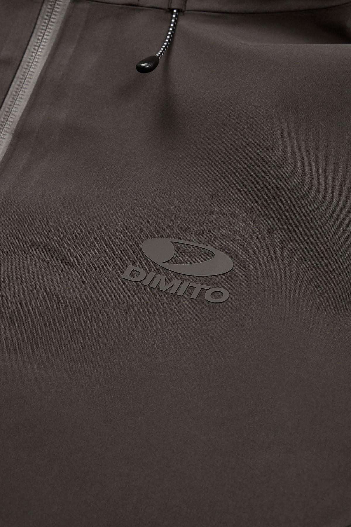 veste, sweat à capuche, fermeture éclair, logo, Dimito