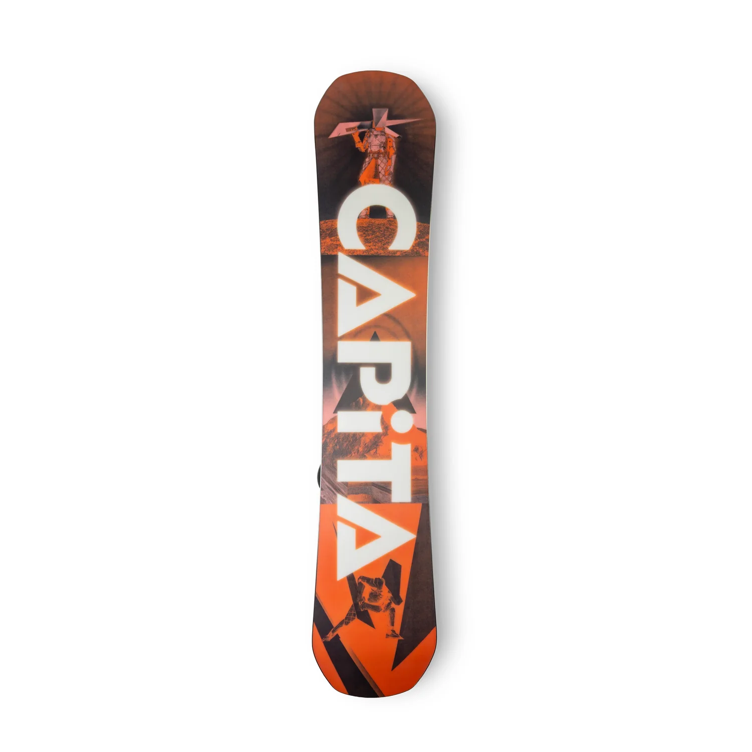 D.O.A. Snowboard, Orange, Graphic, Pattern, Board, Snowboard, Orange-schwarz, Grafikprint, Freestyle-Board