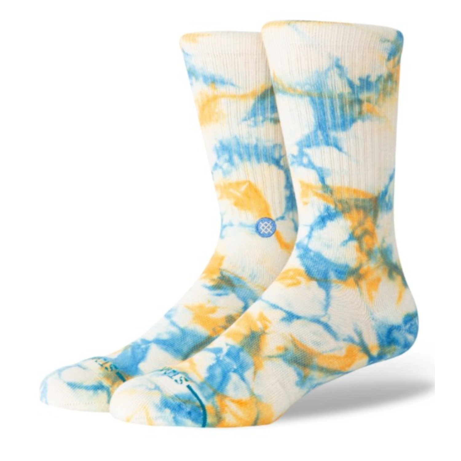 Chaussettes, paire de chaussettes, tie-dye, tricot, vêtement
