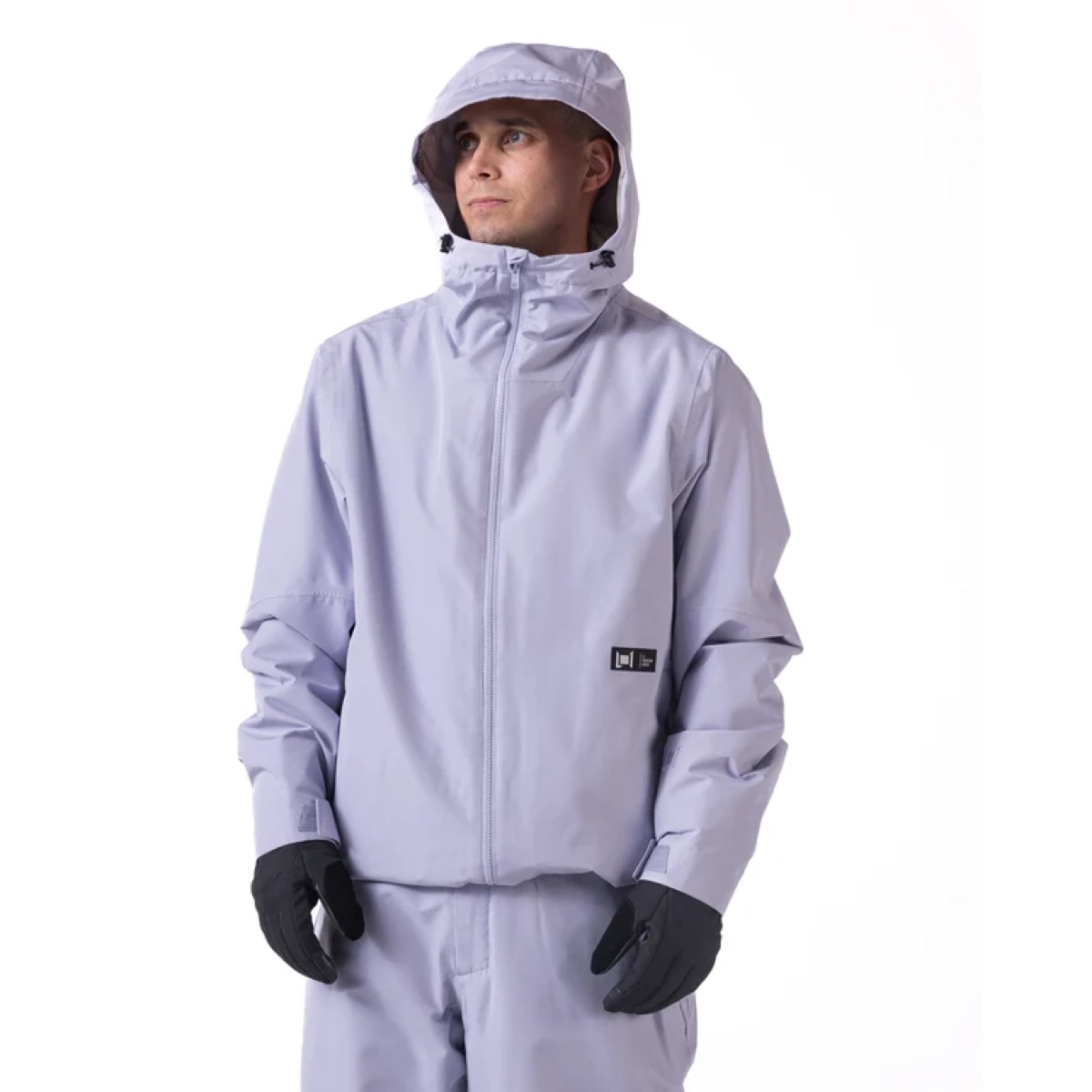Chroma Jacket Regenjacke, Hoodie, Hood, Windjacke, Lange Ärmel, Regenjacke, Hoodie, Hooded jacket, Regenmantel, Lichtgrau