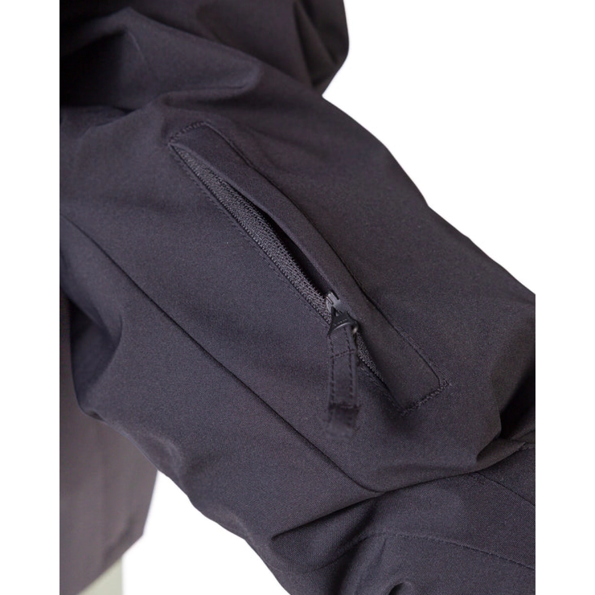 Rankin Jacket Reißverschluss, Armtasche, Hose, Material, Schwarz, Reißverschluss, Armtasche, Jacke, dunkel, Nylon