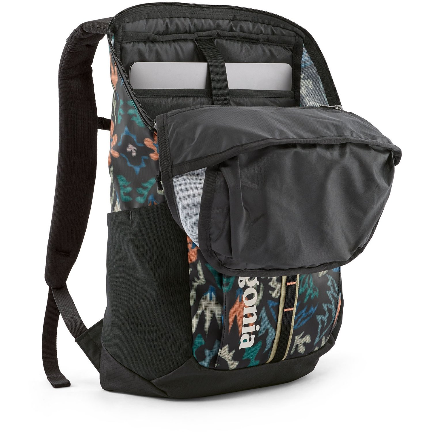 Black Hole Pack 25L Rucksack, Laptopfach, Vielseitiger Rucksack, Camouflage Muster, Seitentaschen