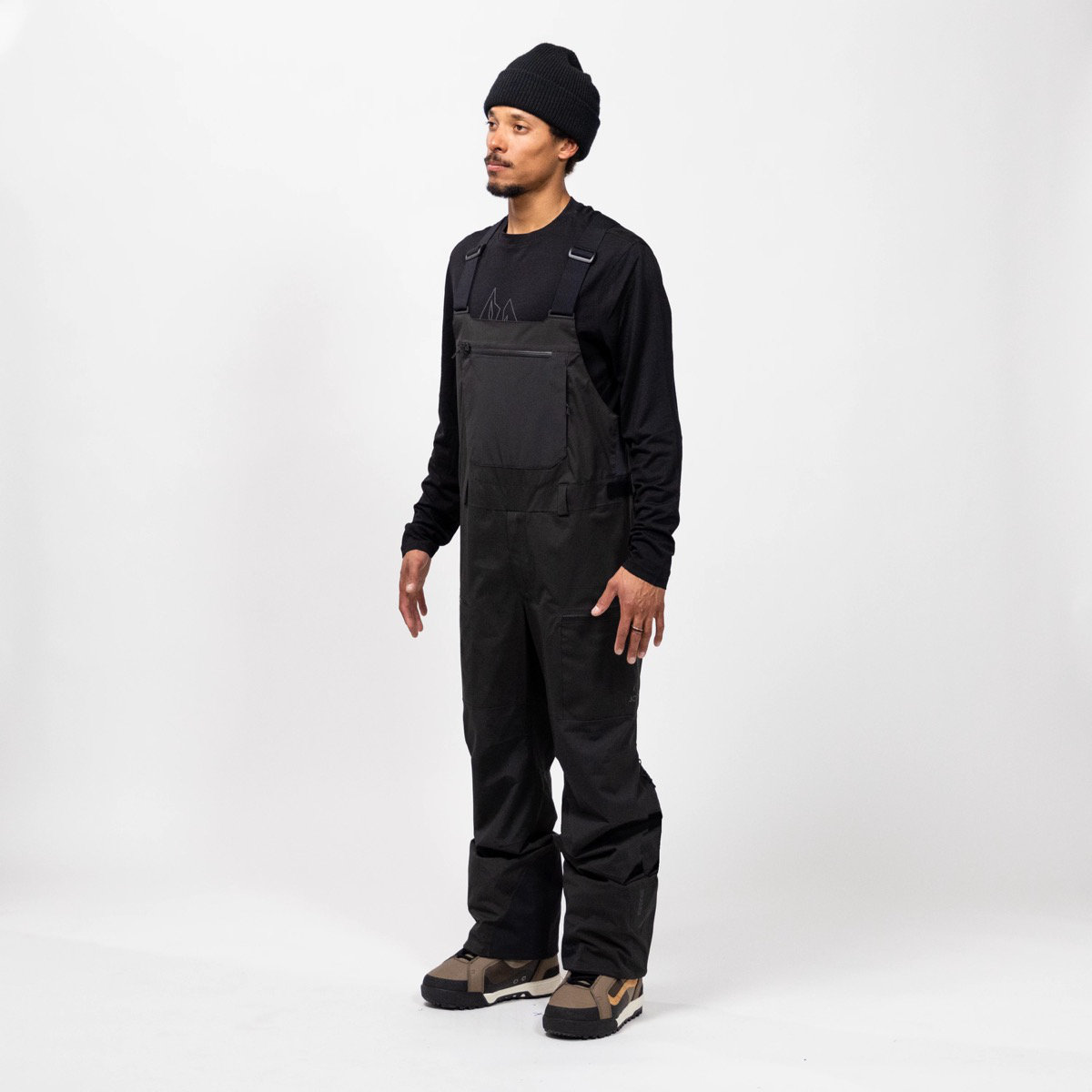 Mtn Surf Rec Bib Jones Mtn Surf Rec Bib Stealth Black, vue 2