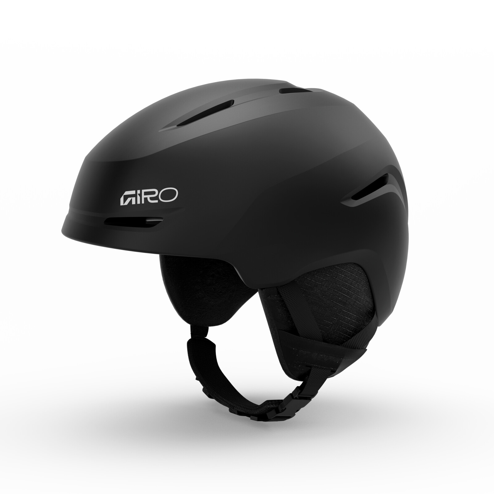 Casque de vélo, noir mat, aération, sangle réglable, certifié CE