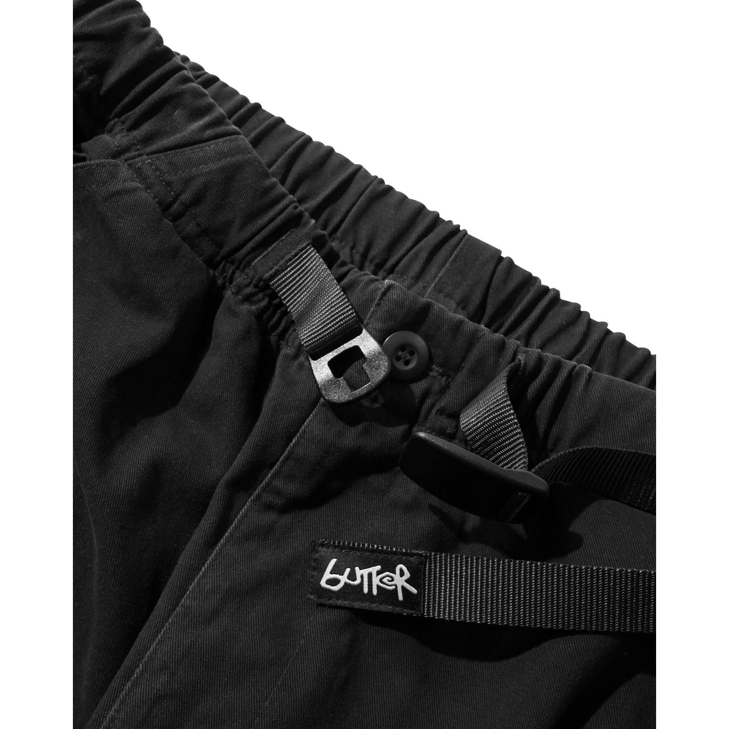 Everyday Baggy Pants Radhose, Kordelzug, elastischer Bund, Schnallen, Logo-Etikett