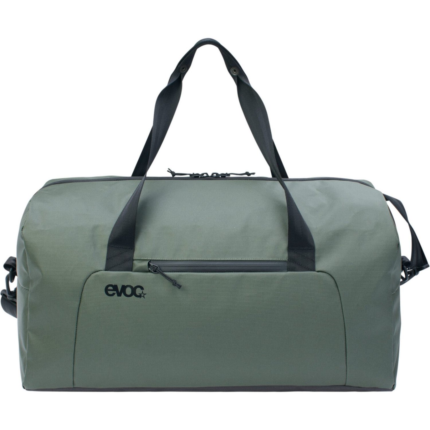 Weekender 40L Fitness-Tasche, Duffelbag, Olivgrün, Tragegriffe, Reißverschlusstasche