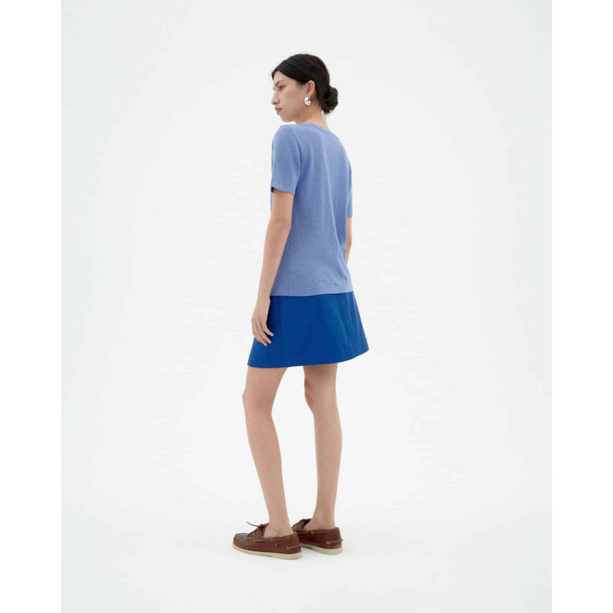 Cassia Tee Hemp Vêtements, jupe, personne, minijupe, debout