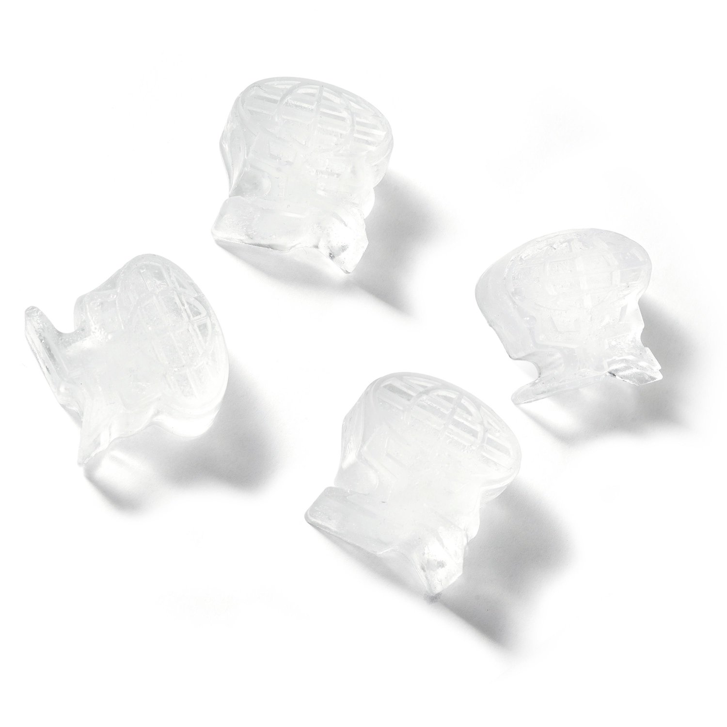 Terrain Ice Tray gehörschutz, transparent, klar, eisartig, netzstruktur