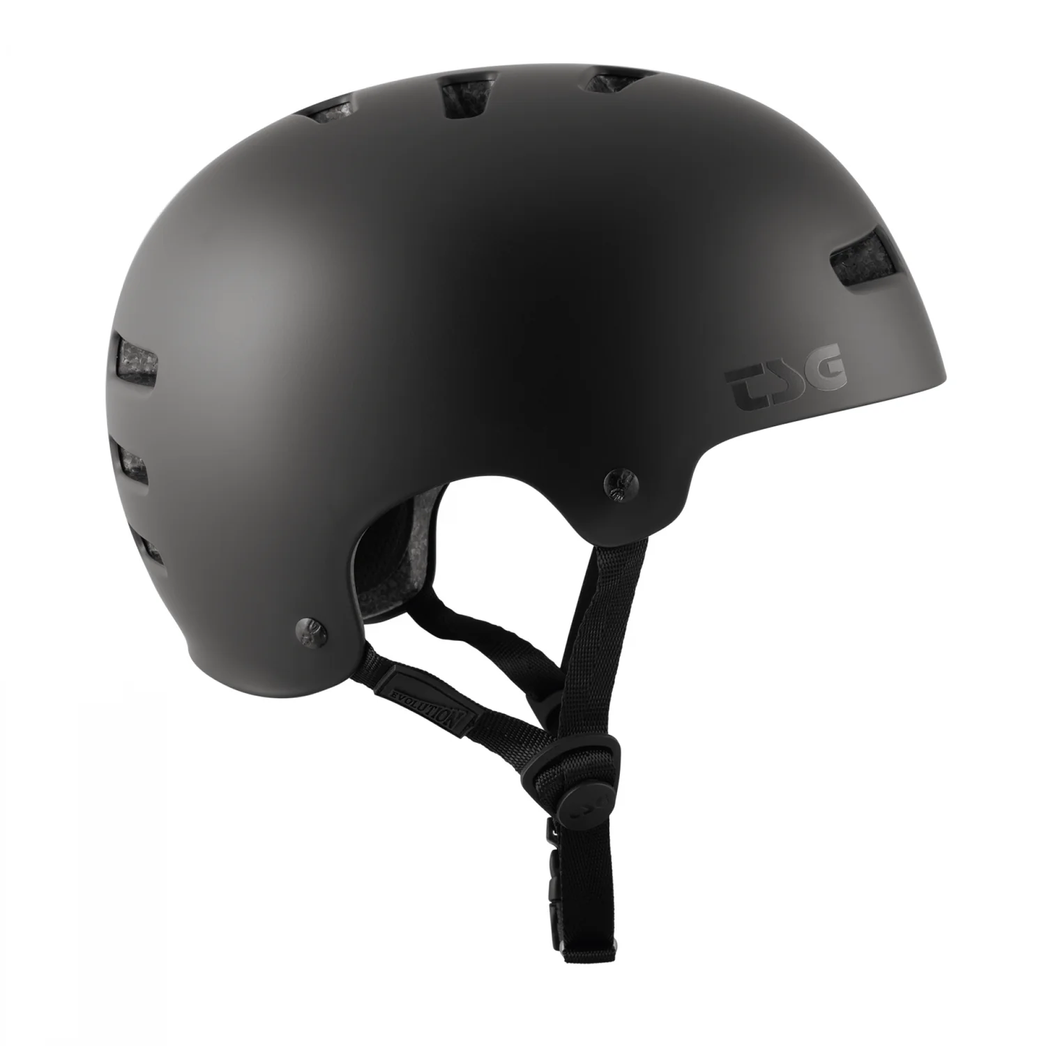 TSG Evolution Solid Color Dark Black Satin, vue 2