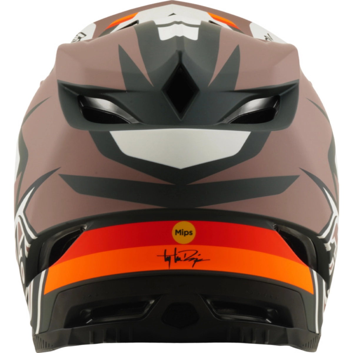 D4 Polyacrylite Helmet W/Mips Troy Lee Designs D4 Polyacrylite Helmet W/Mips Braun, Ansicht 4
