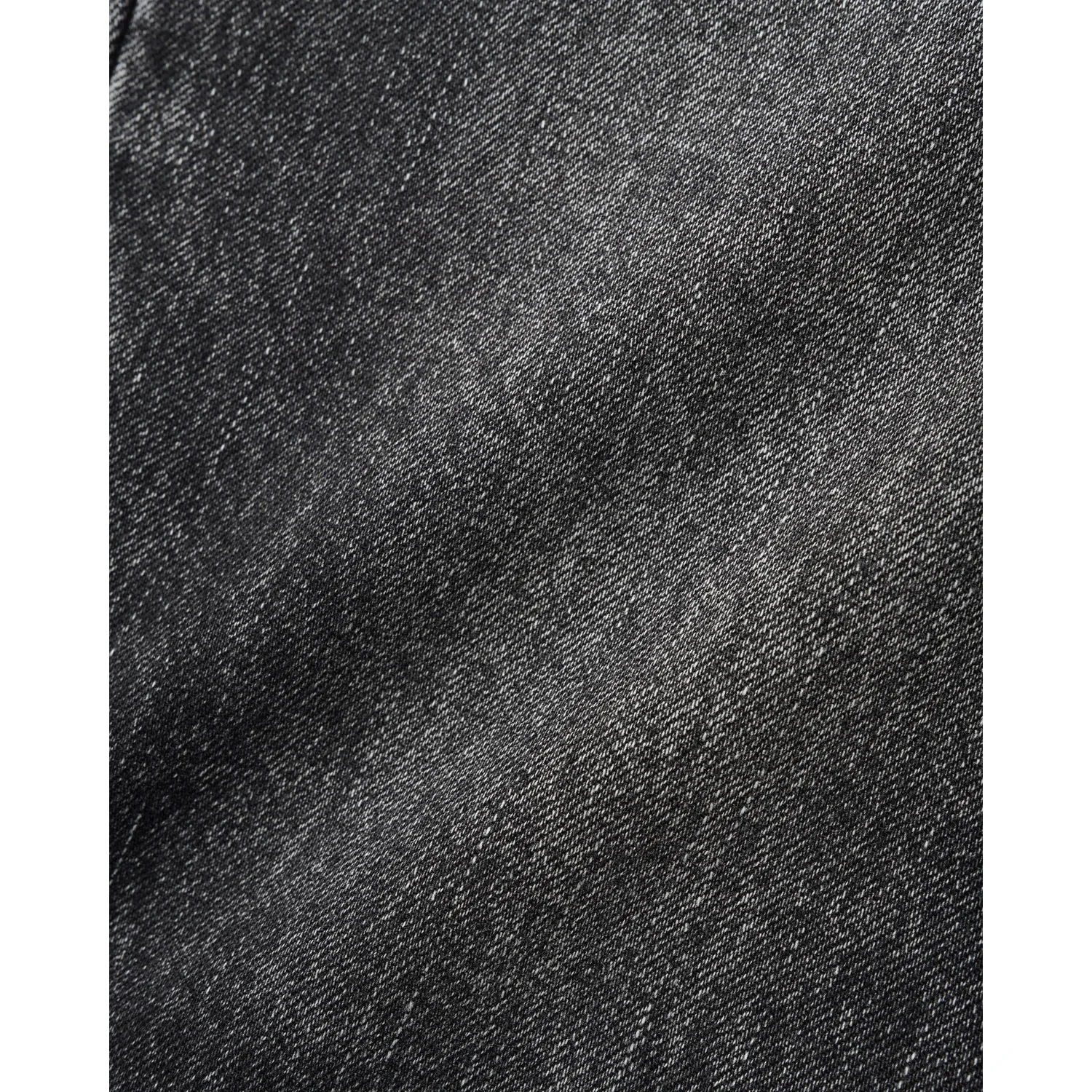 Tissu pour jeans, denim noir, armure sergée, tissu en coton