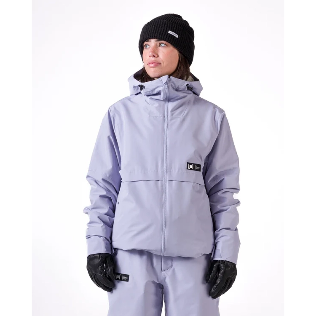 Daunenjacke, Winterschnee, Lila, Hoodie, Gummihandschuhe, Regenjacke, Lila, Hoodie, Windjacke, Winteroutfit