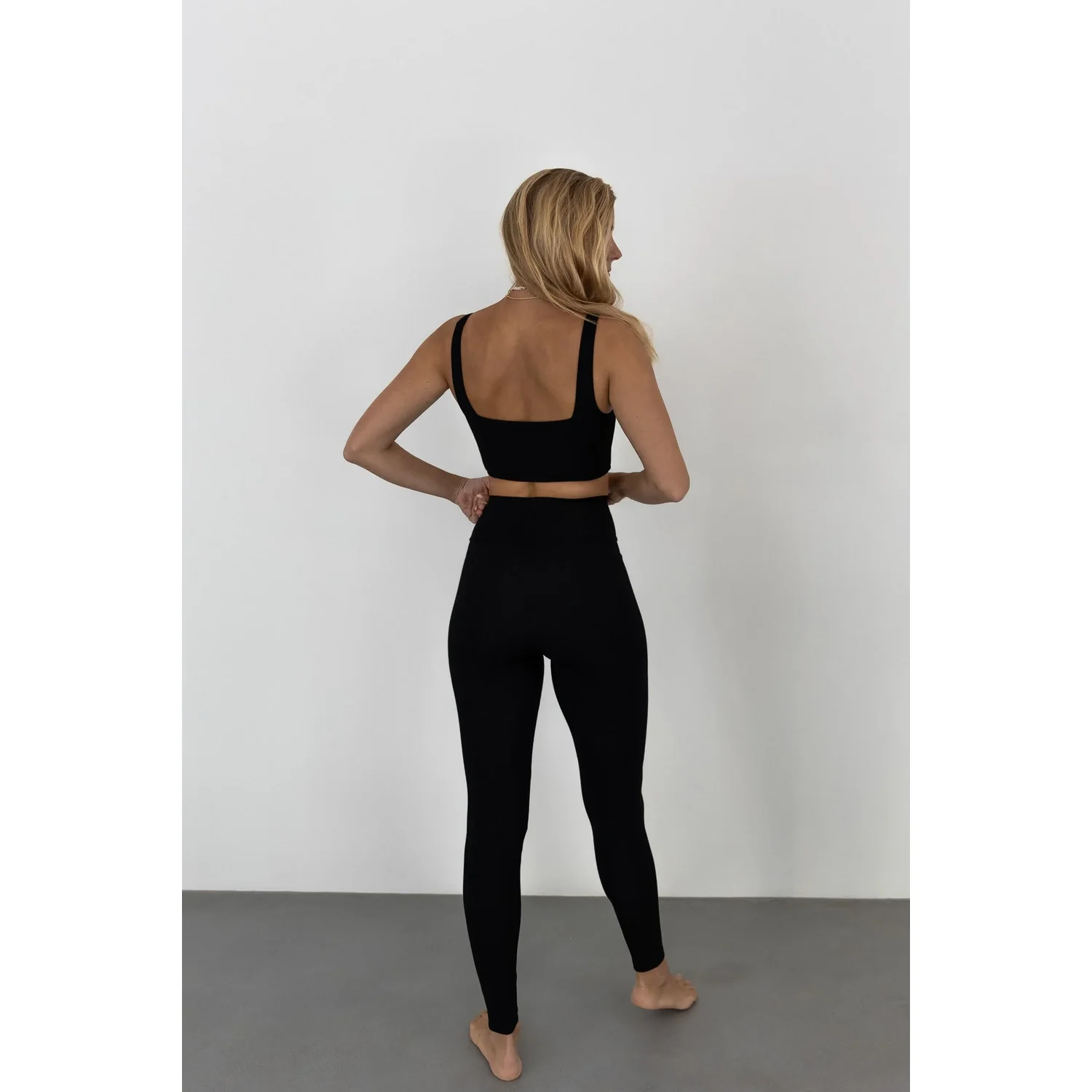 Moly Leggins Tencel Pura Clothing Moly Leggins Tencel Nero, vue 3