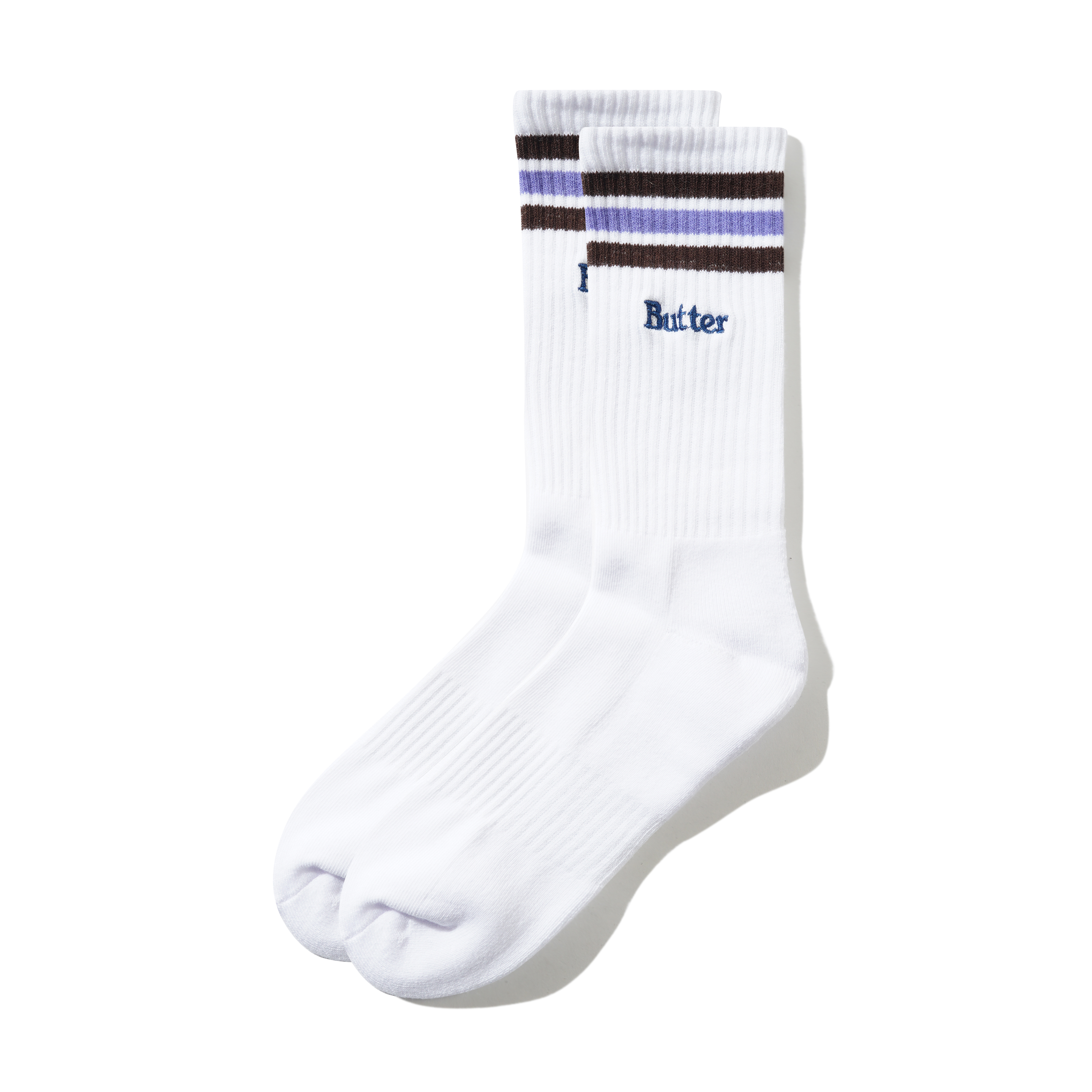 Chaussettes, paire de chaussettes, cheville, blanc, rayures