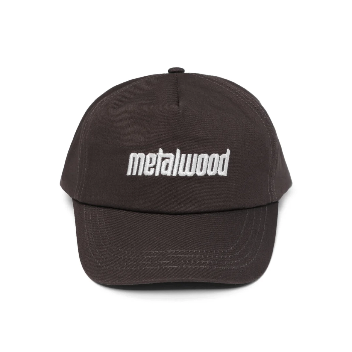 Metal Logo 5 Panel Metalwood Studio Metal Logo 5 Panel Brown