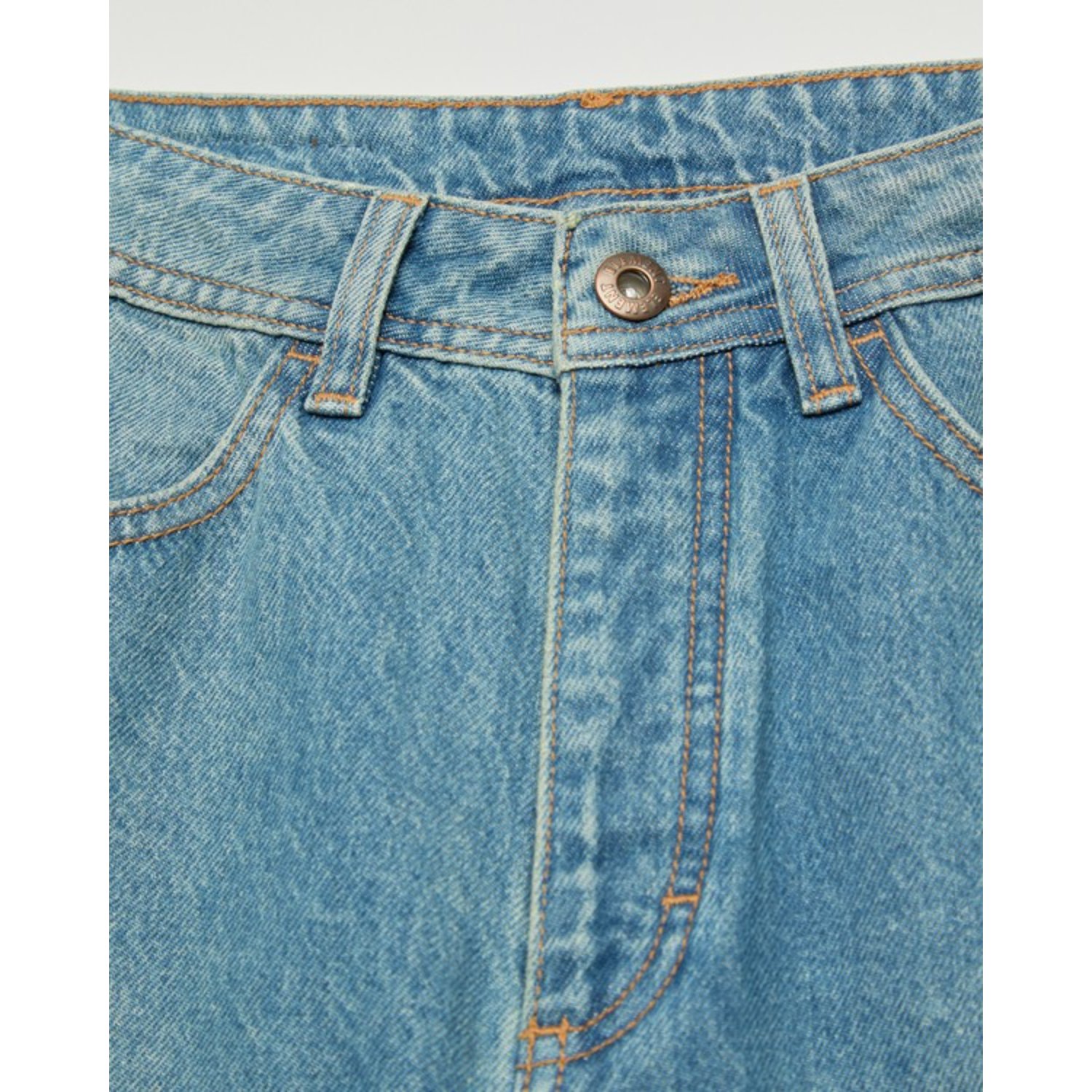 365 Denim W Jeans, denim, bouton, passant de ceinture, fermeture éclair