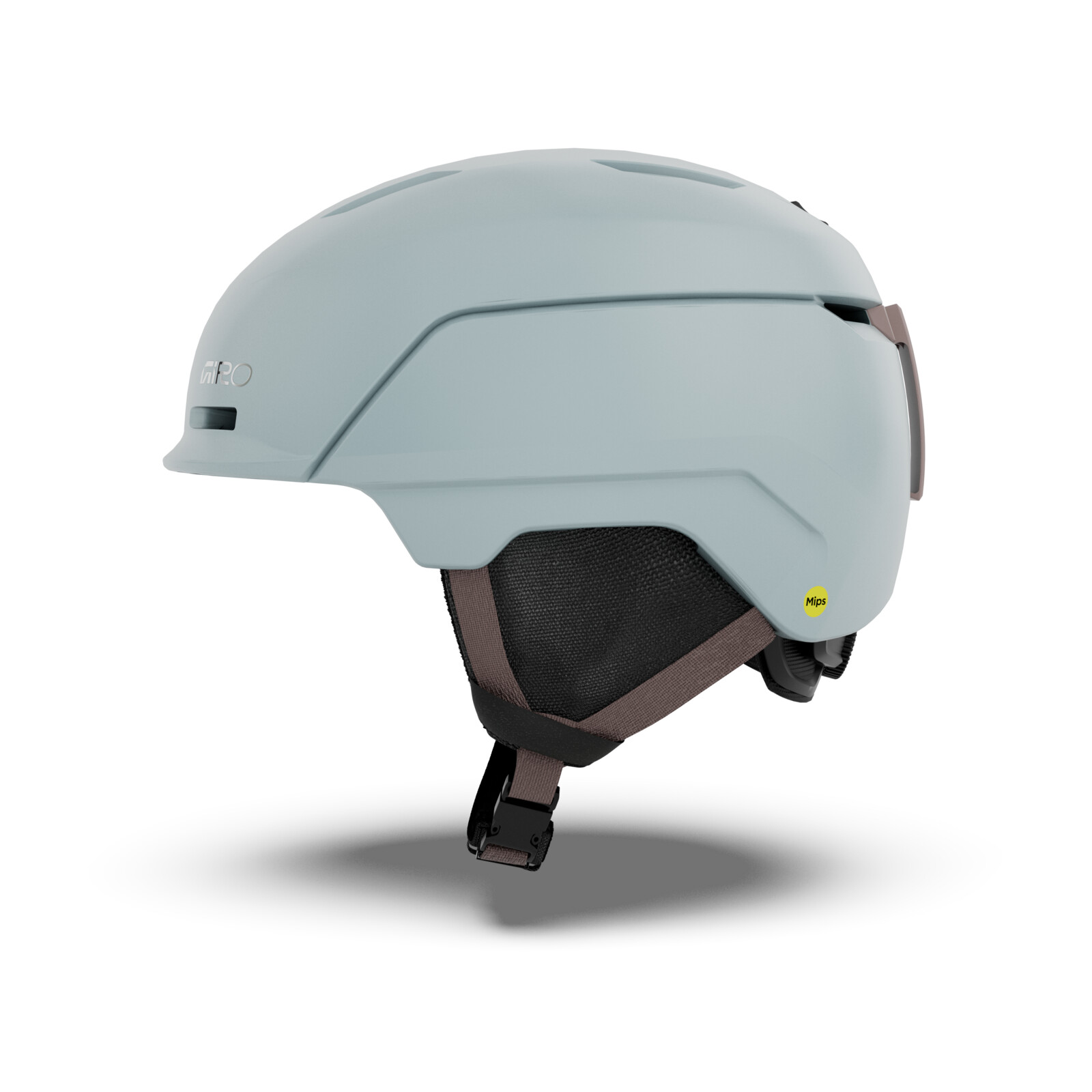 Skihelm, Schneekopfhaube, verstellbares Band, hellblau, Belüftungsöffnung