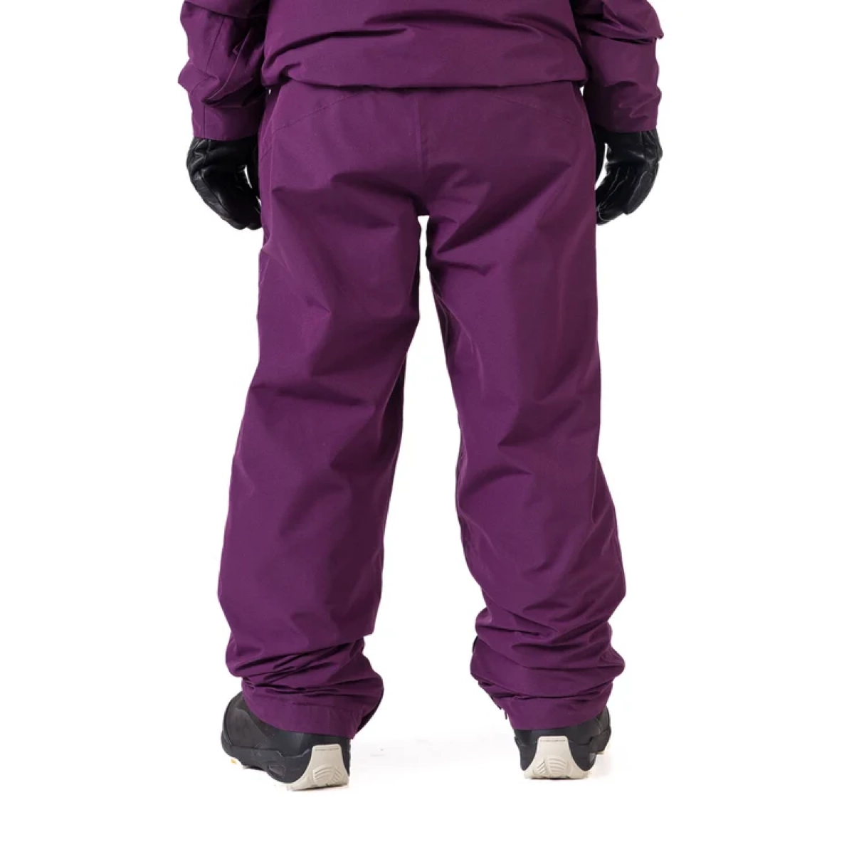 Hose, Lila Farbe, Outdoor Hose, Winterhose, Gummizug, Hose, Winterhose, Latzug, Schnee-geeignete Hose, Lila