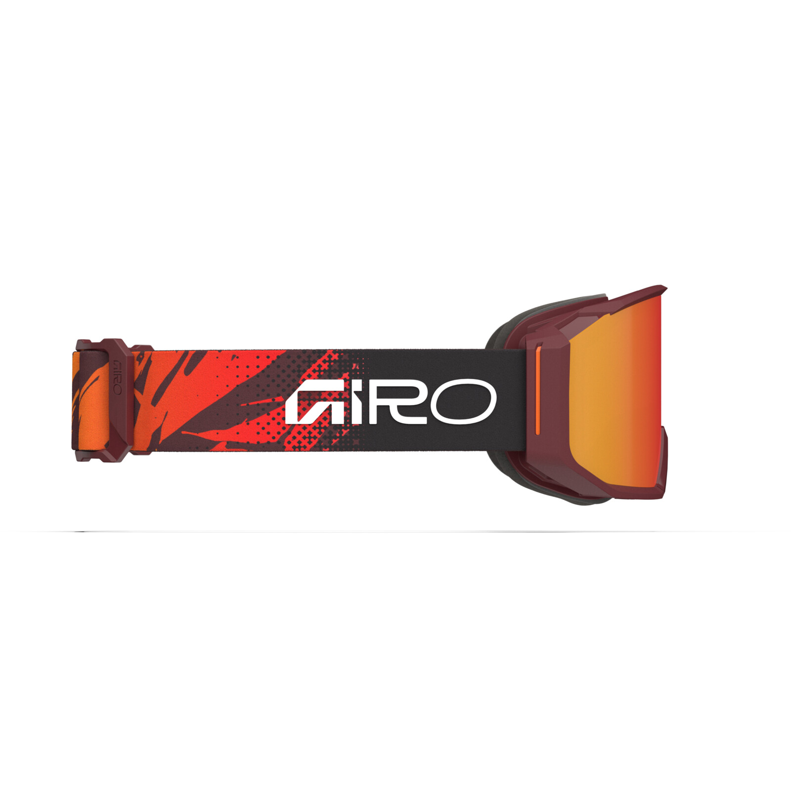 Revolt Pro Vivid Goggle Brille, Snowboardbrille, Goggles, Schwarz, Orange