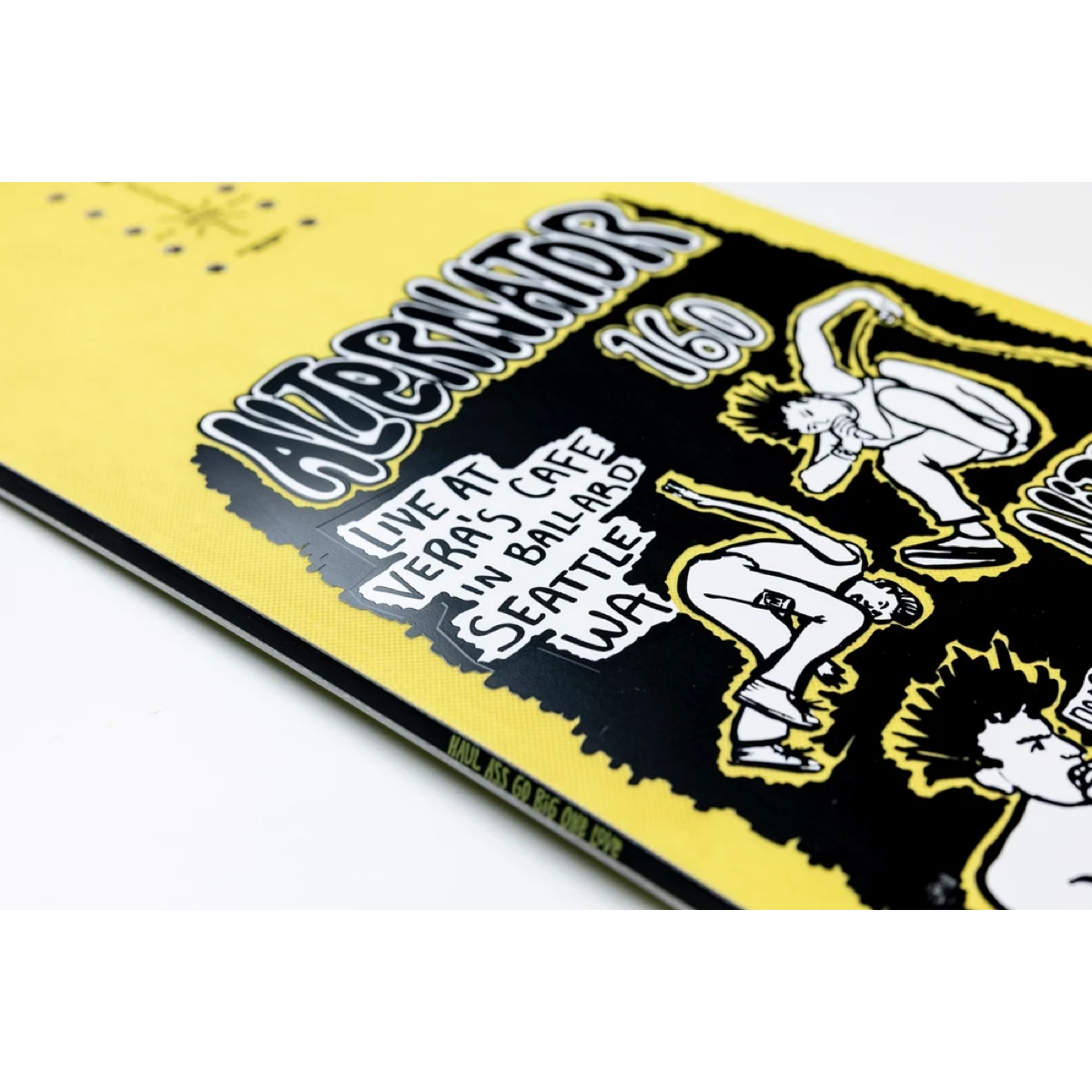 Alternator Affiche, bande dessinée, jaune, noir, illustration, poster, graphisme, jaune, dessin humoristique, illustration