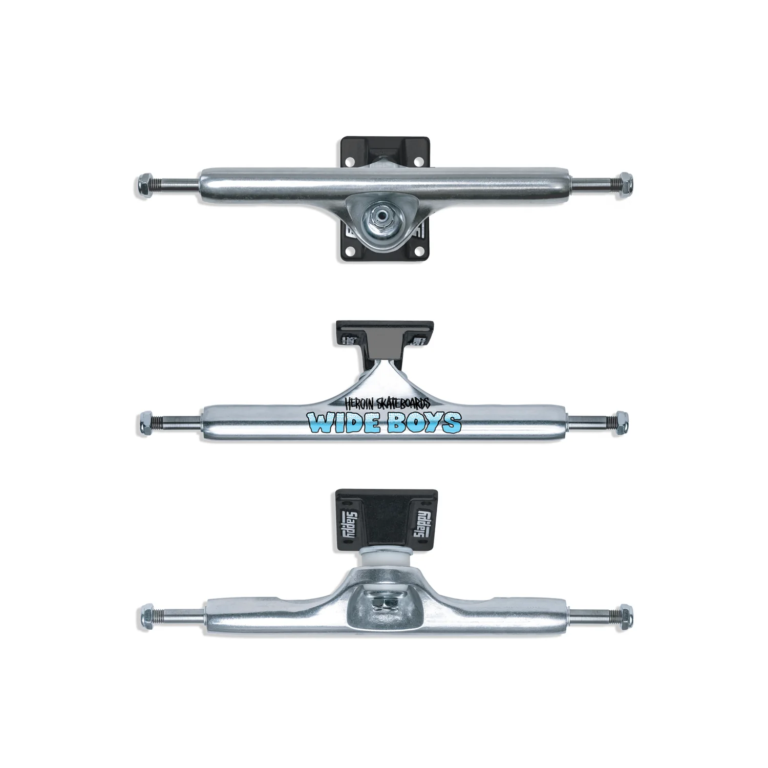 ST Wide Boys Hollow Polished Slappy Trucks ST Wide Boys Hollow Polished