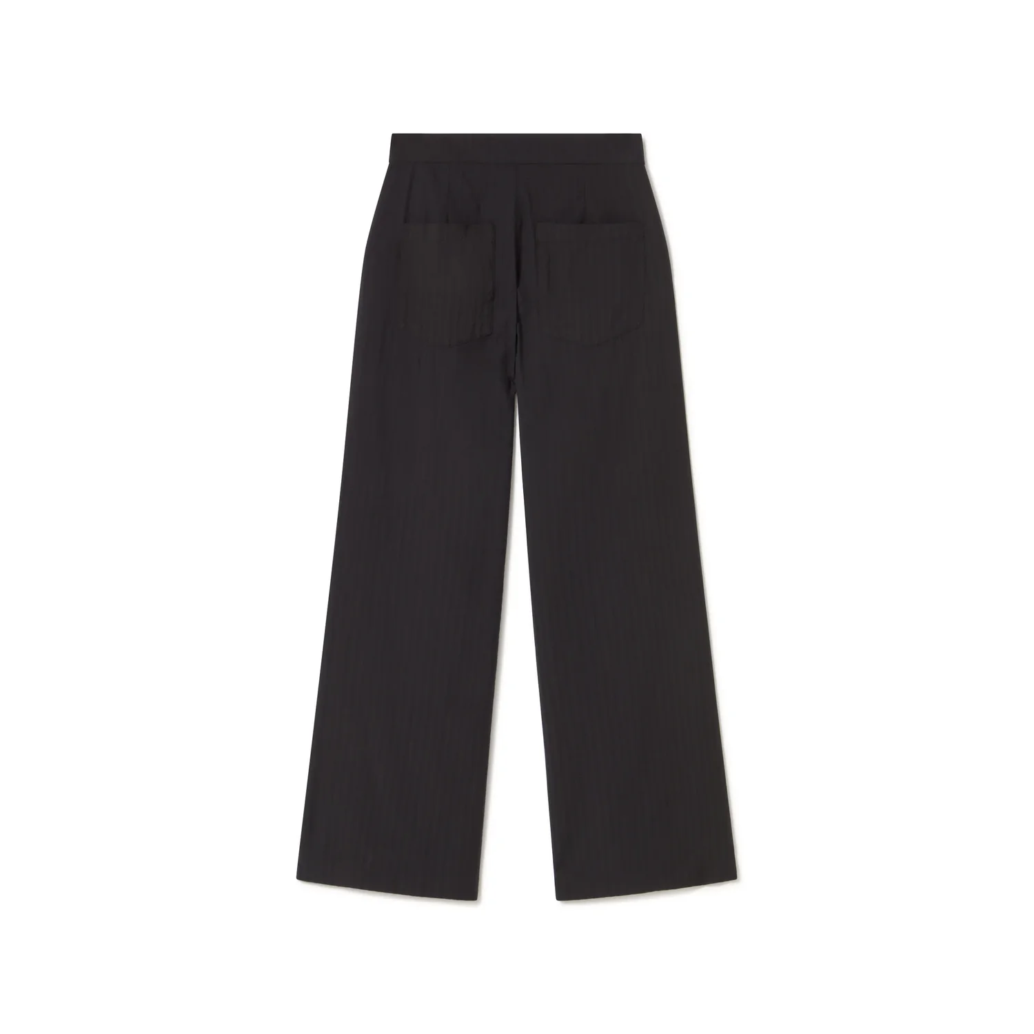 Manolita Pants ThinkingMu Manolita Pants Black Seersucker, vue 2