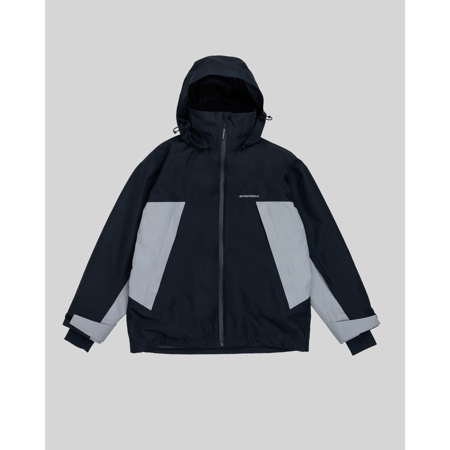 Division Jacket 2L Jacke, Regenjacke, Navy, Grau-Akzente, Wasserdicht