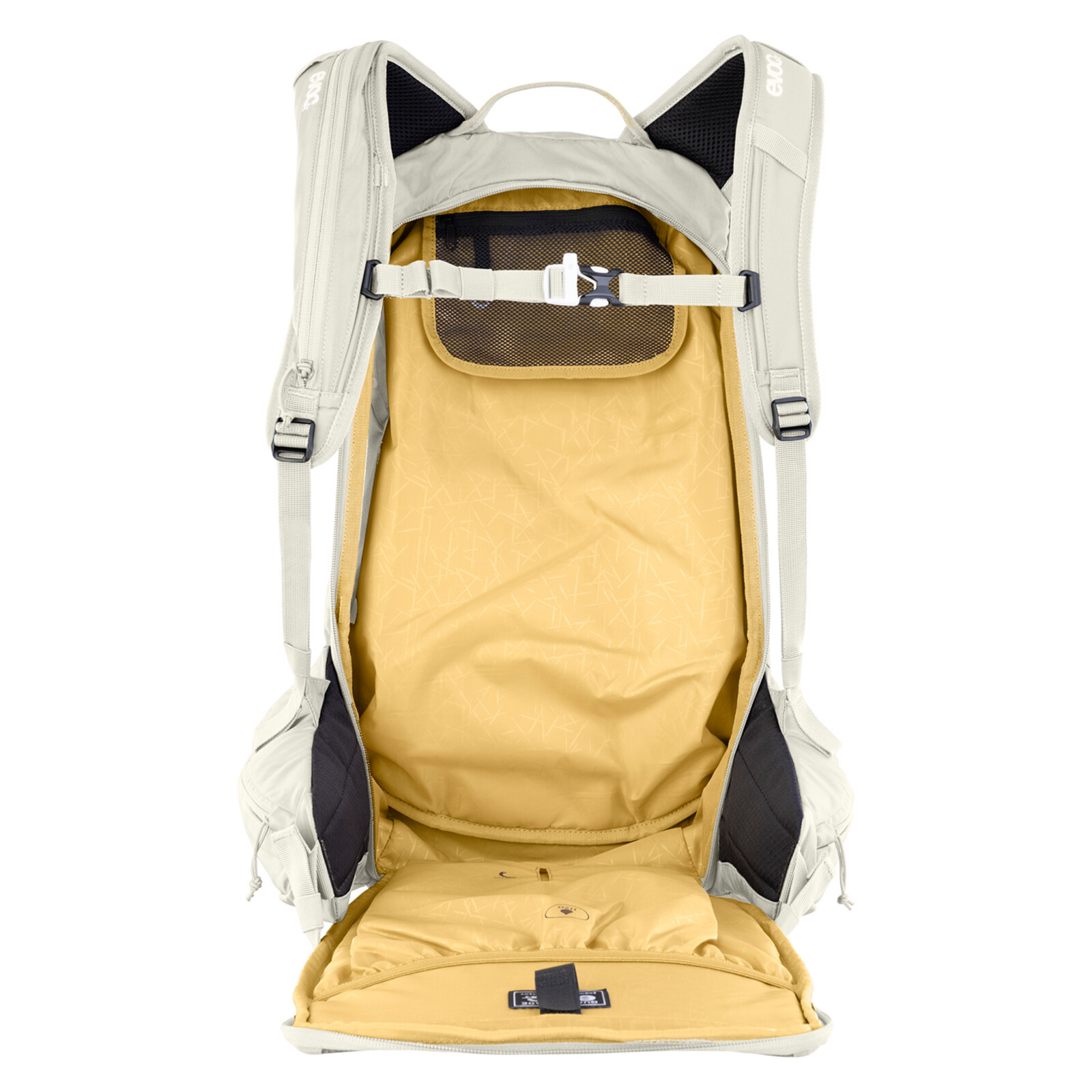 Line 20L Backpack Rucksack, Backpack, Körperansicht, Tragegurt, Vorderseite geöffnet