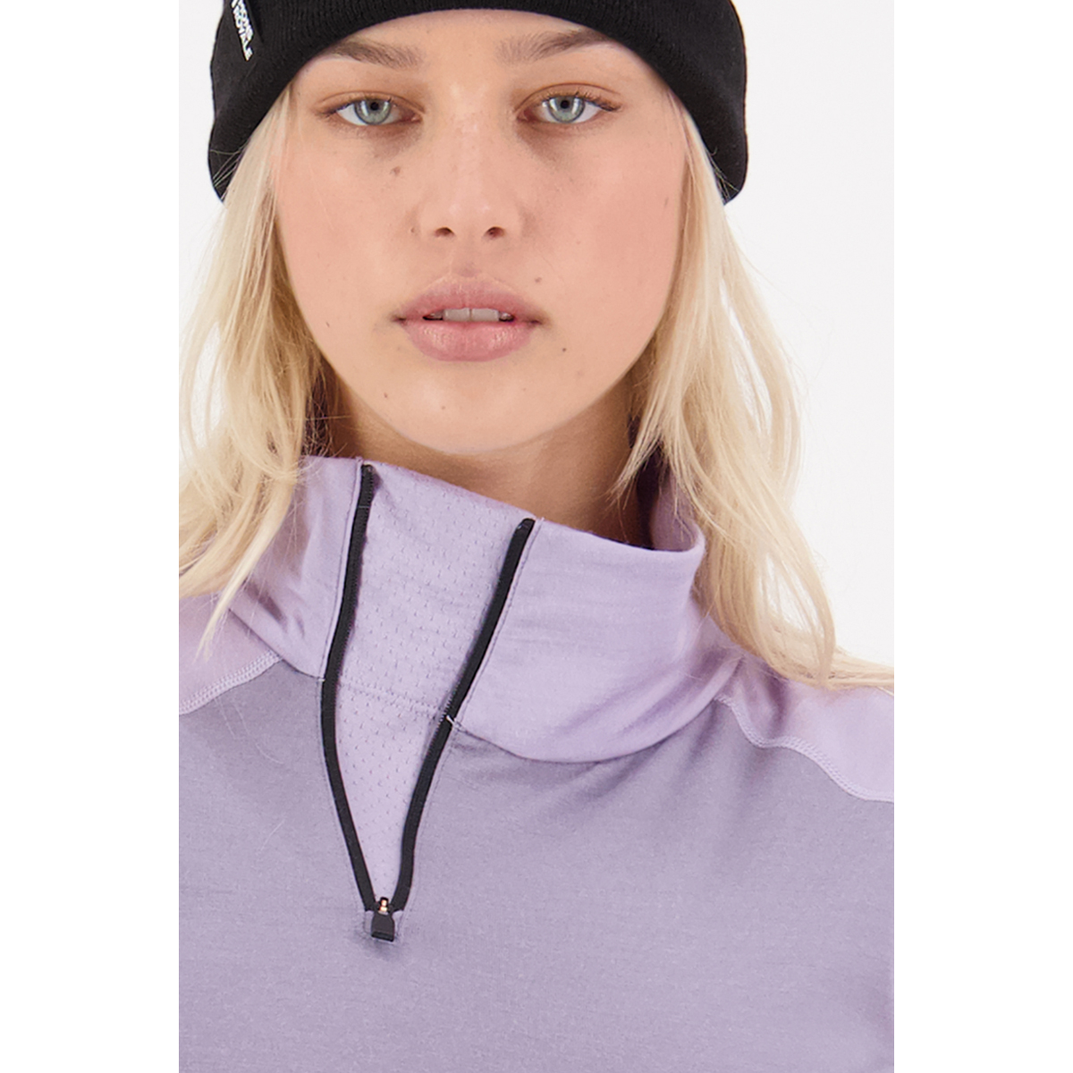Olympus Half Zip Mons Royale Olympus Half Zip Thistle Cloud, vue 2