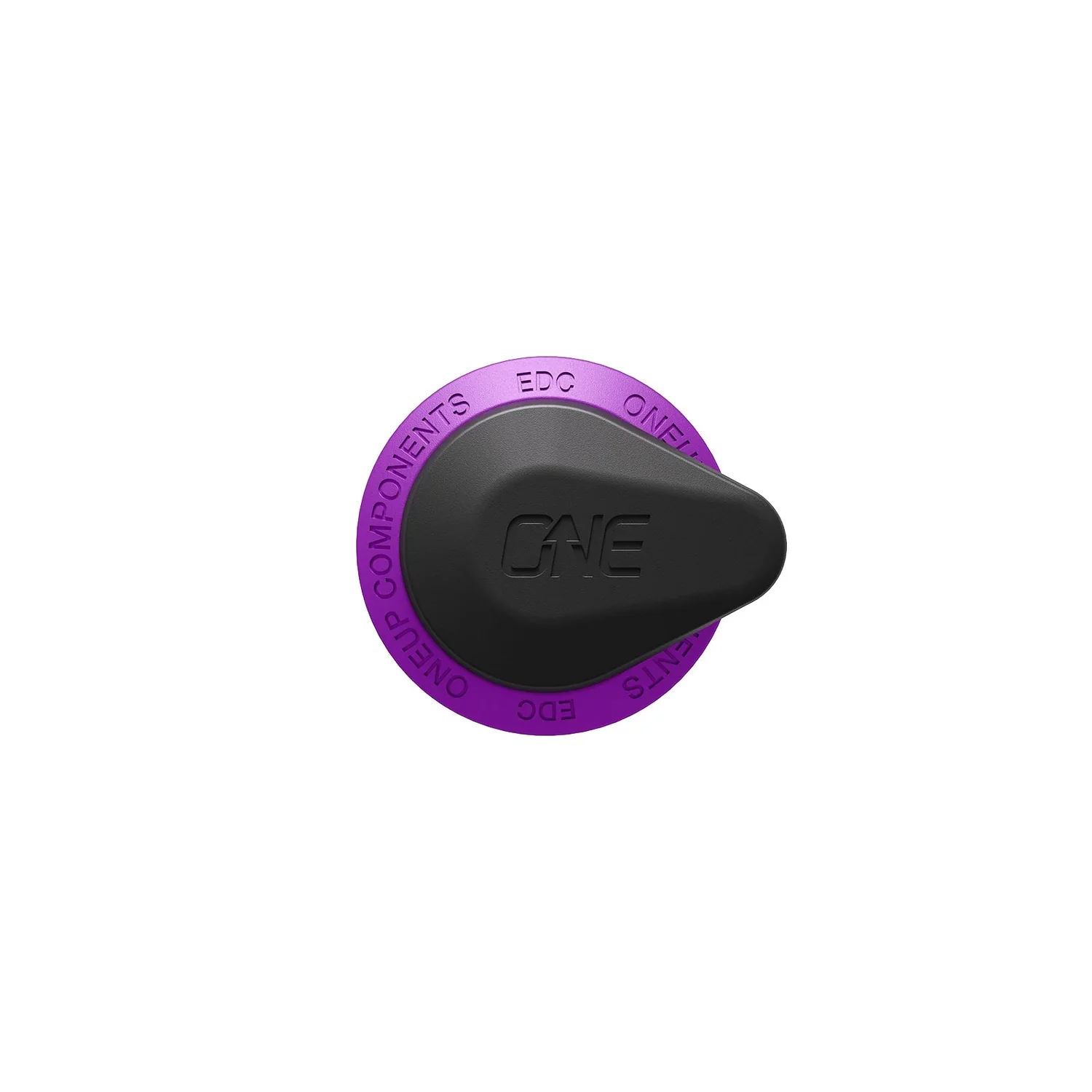 Edc Lite Purple Fahrradkomponente, Steuersatzkappe, Lila und schwarz, Runde Form, EDC-System