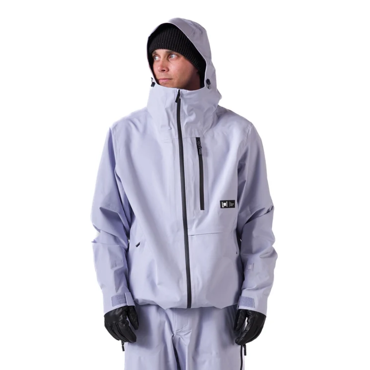 3L Easy Jacket Regenjacke, Hardshell, Hoodie, Lauferkleidung, Lichtgrau, Hoodie, Jacke, Regenjacke, Hose, Mütze