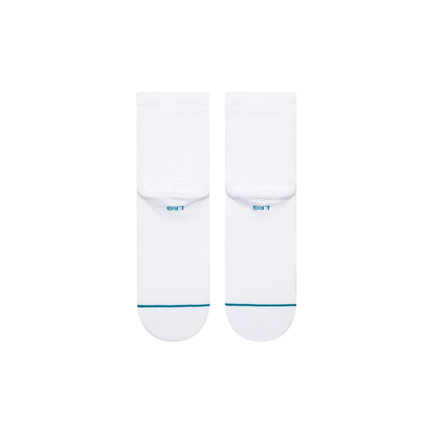 Stance Icon Quarter White, vue 3