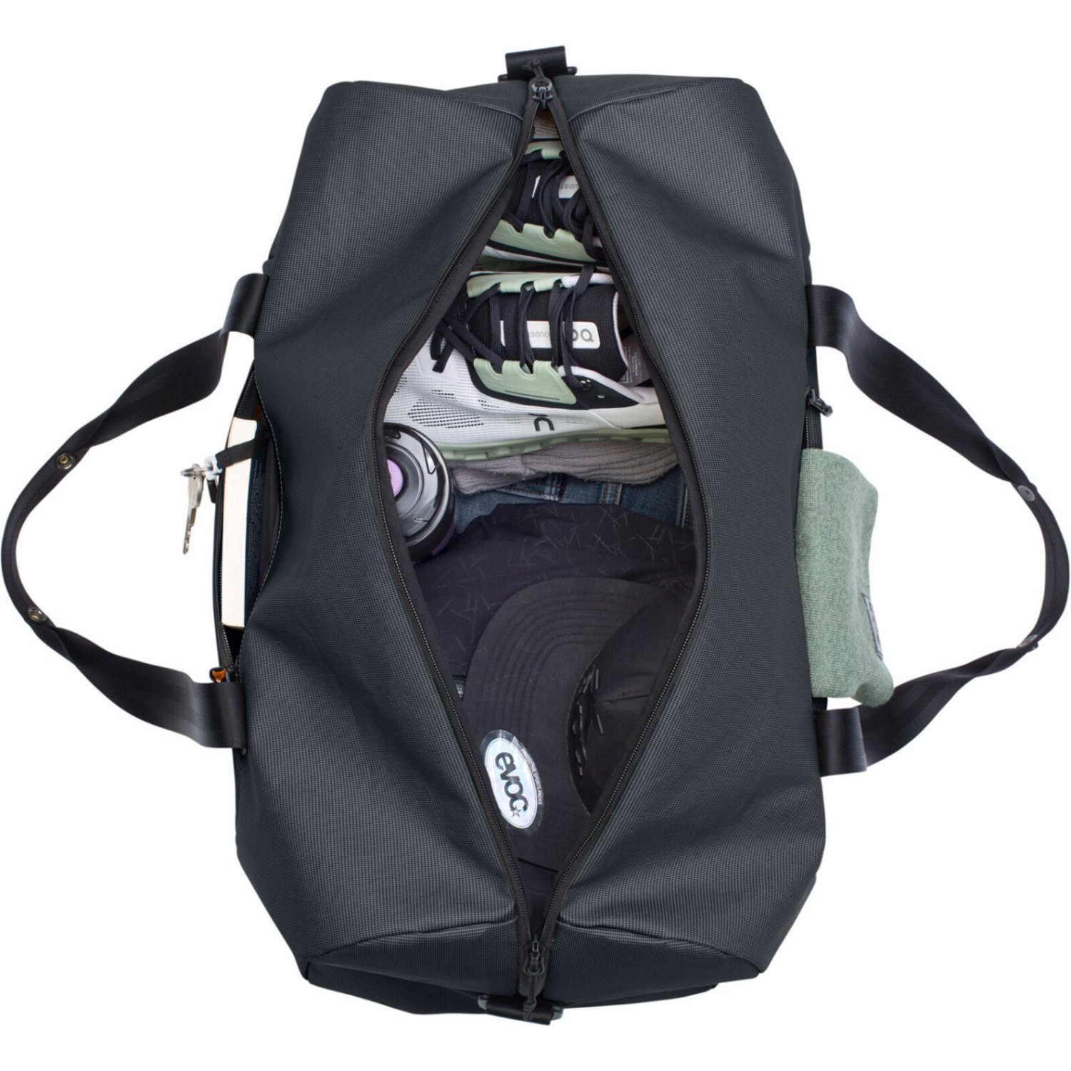 Duffel bag, Reisebag, Schuhfach, Reißverschluss, Trageschlaufen