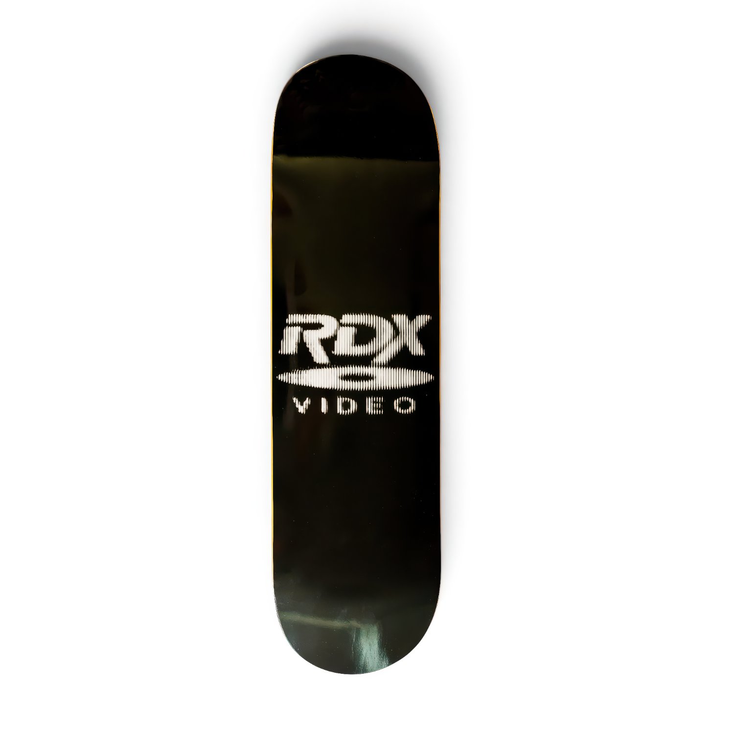 Skateboard, Deck, Schwarz, Grafik, RDX Video