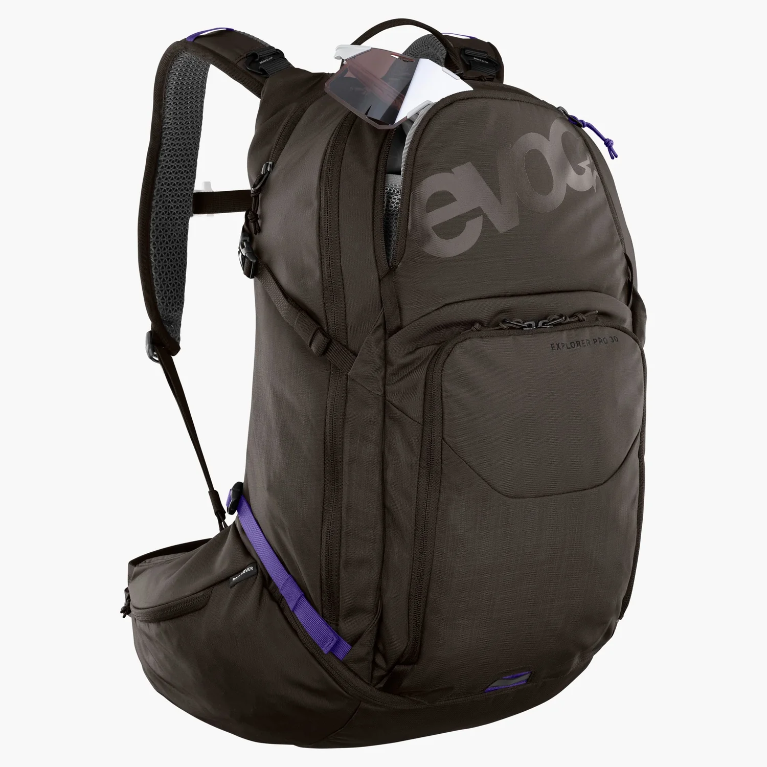 Explorer Pro 30L Backpack Rucksack, Anthrazit, Laptopfach, Brillenhalterung, Seitentaschen