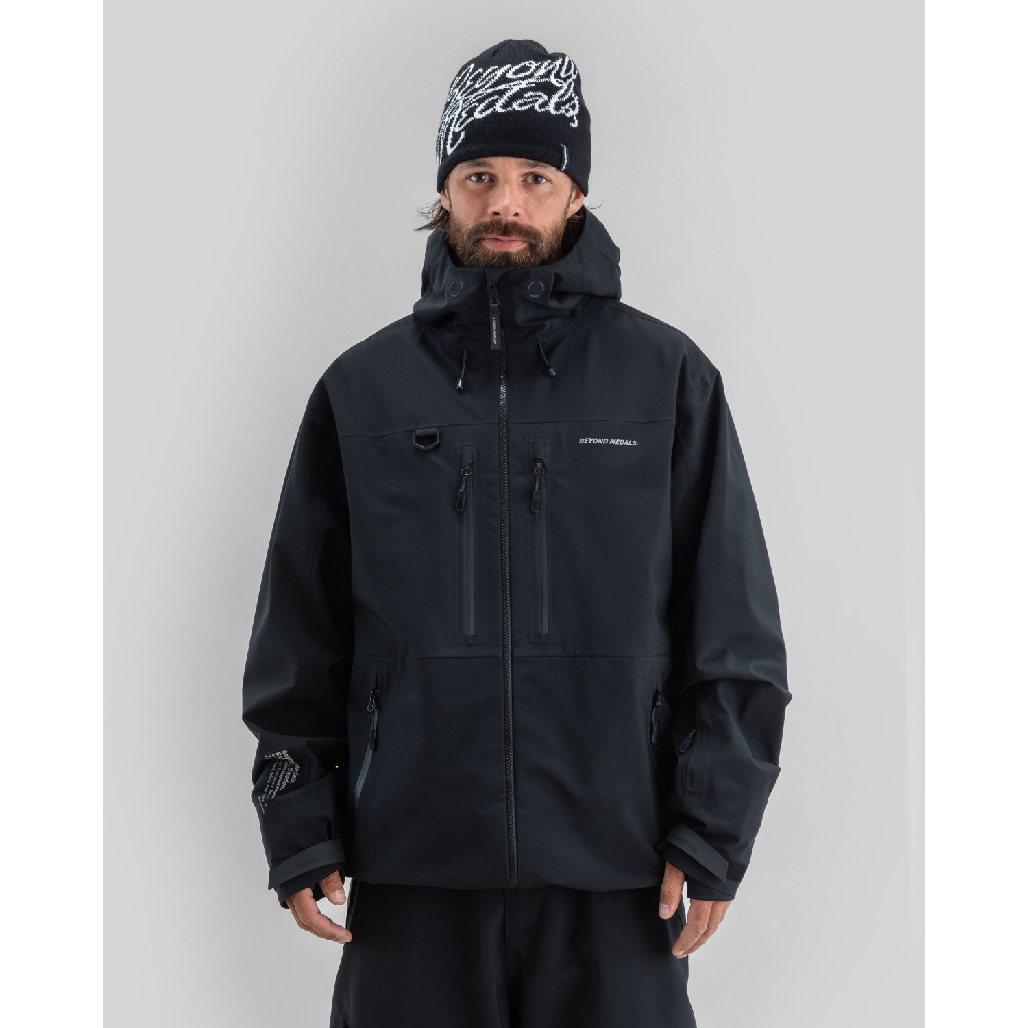 Pro Tech Jacket 3L Winterjacke, Herrenjacke, Softshell, Reißverschluss, Kapuze