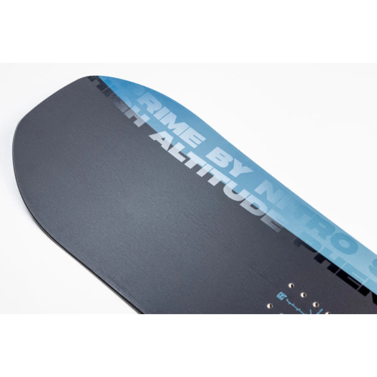 Prime Chroma skateboard, Deck, Griptape, Blau, abgerundet, Snowboard, Snowboard deck, Blue accents, Grip holes, Camber edge