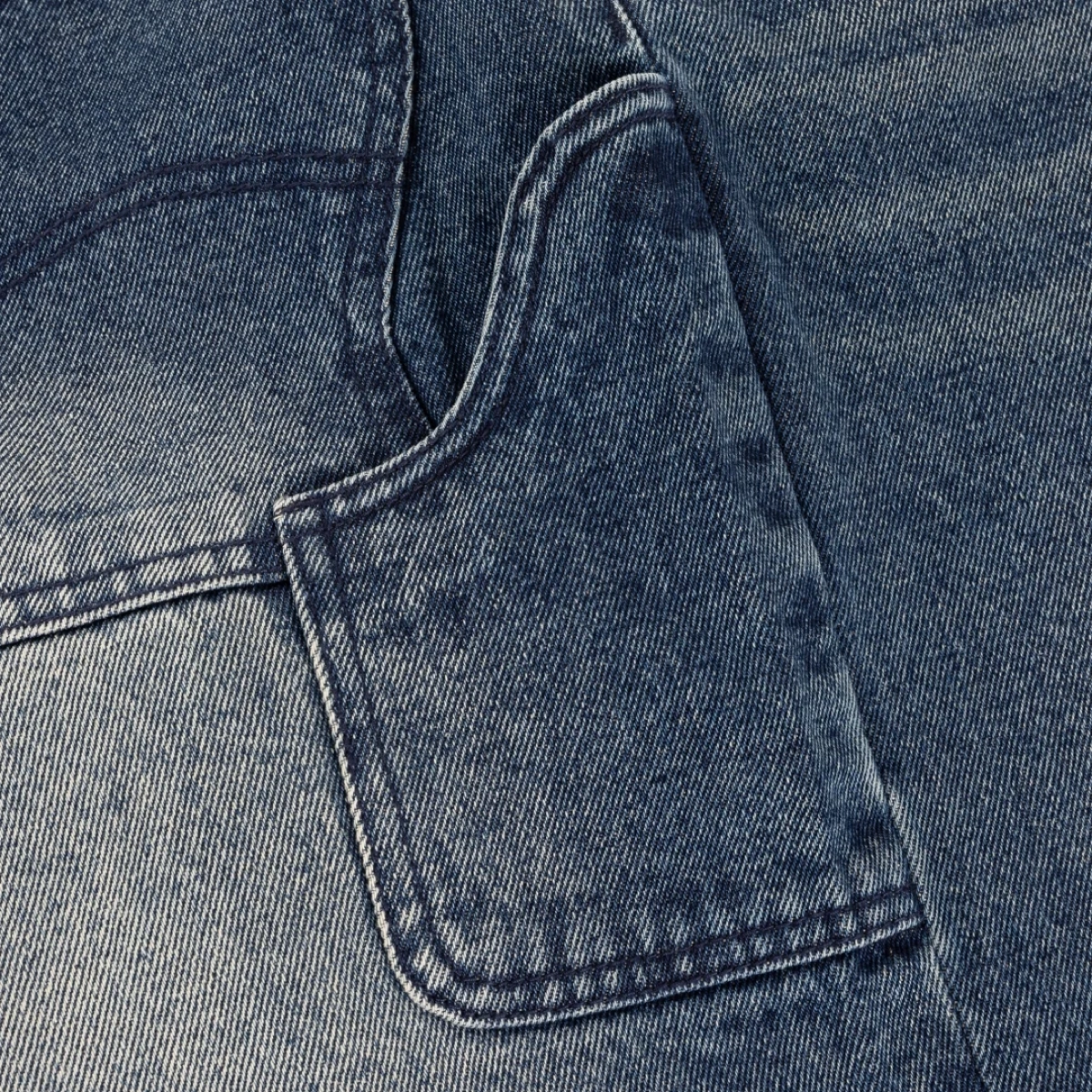 Classic Denim Shorts Jeans, denim, sac, bleu, coutures, jeans, denim, écussons de sac, coutures, ceinture
