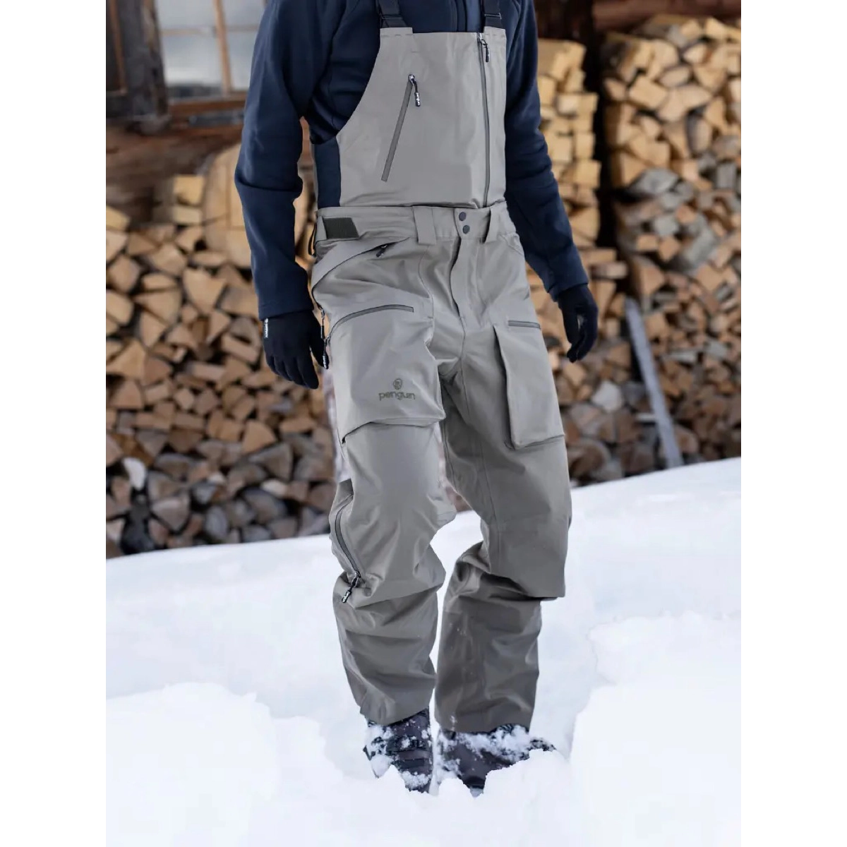 Dermizax 3L Shell Pant/Bib Penguin Dermizax 3L Shell Pant/Bib Asphalt, vue 2