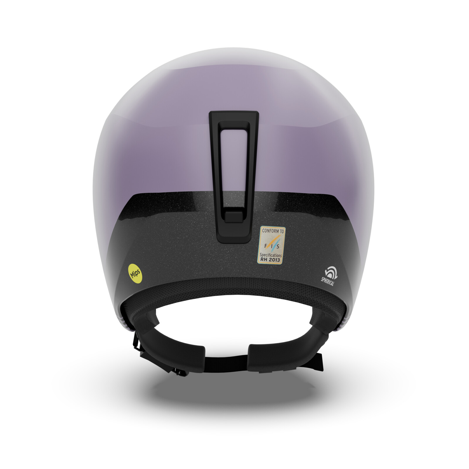 Signes Spherical Helmet helmet, offen-face, violett, glänzend, riemen
