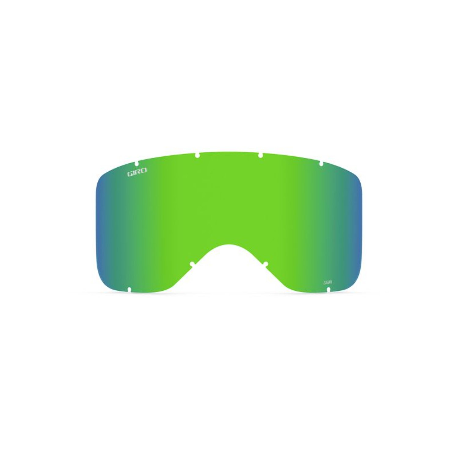 Sagen Lens Schutzbrille, Goggles, Spiegelgläser, Grün-Blau Verlauf, Sonnenbrille