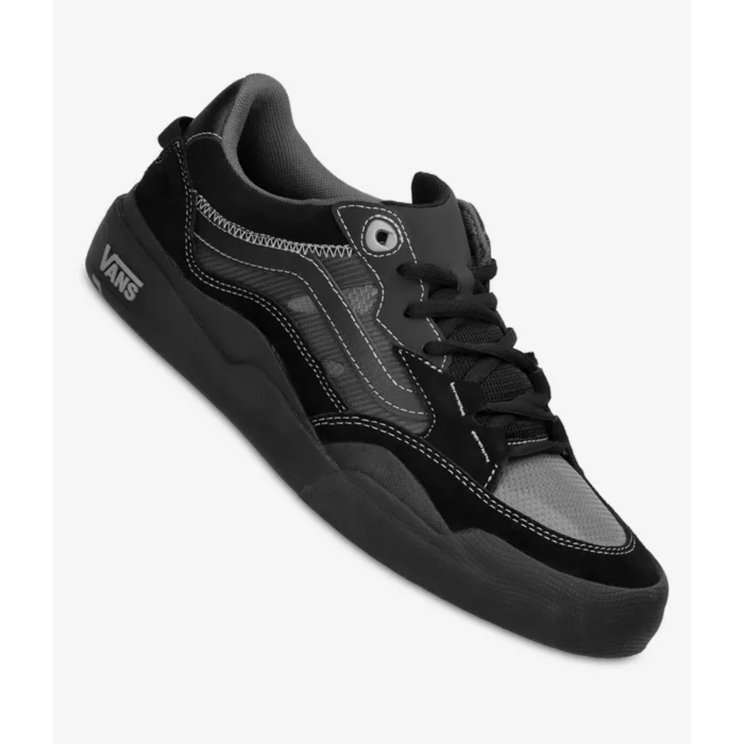 Skate 2 Wayvee Sneaker, Schwarz, Low-cut, Schnürschuh, Vans-ähnlich
